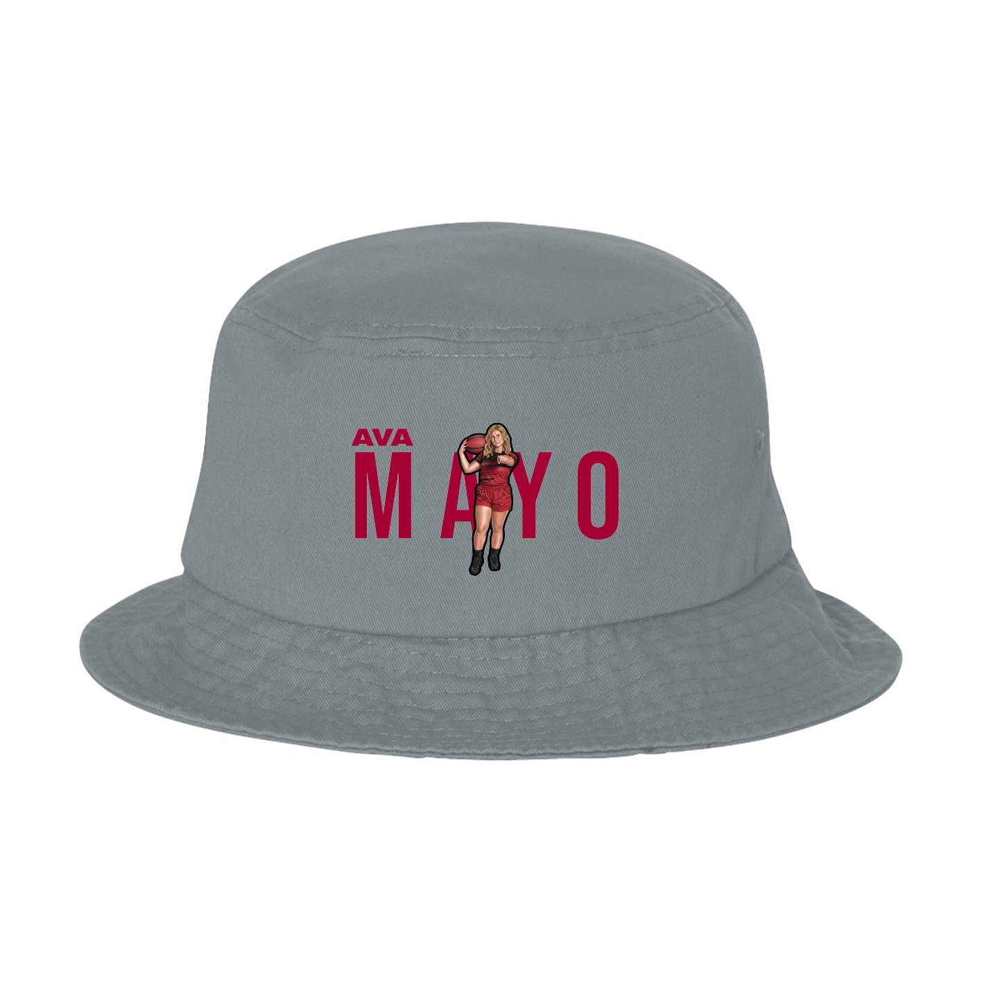 Bucket Cap — Player Name in Grey
