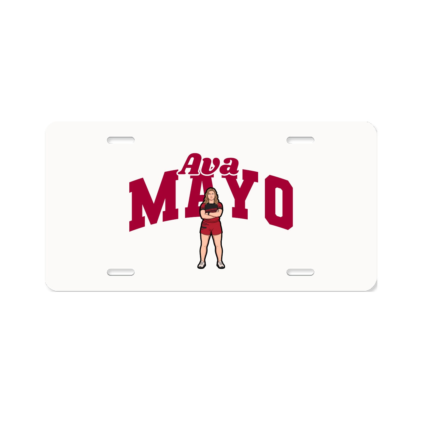 License Plate — Signature Arch in Classic