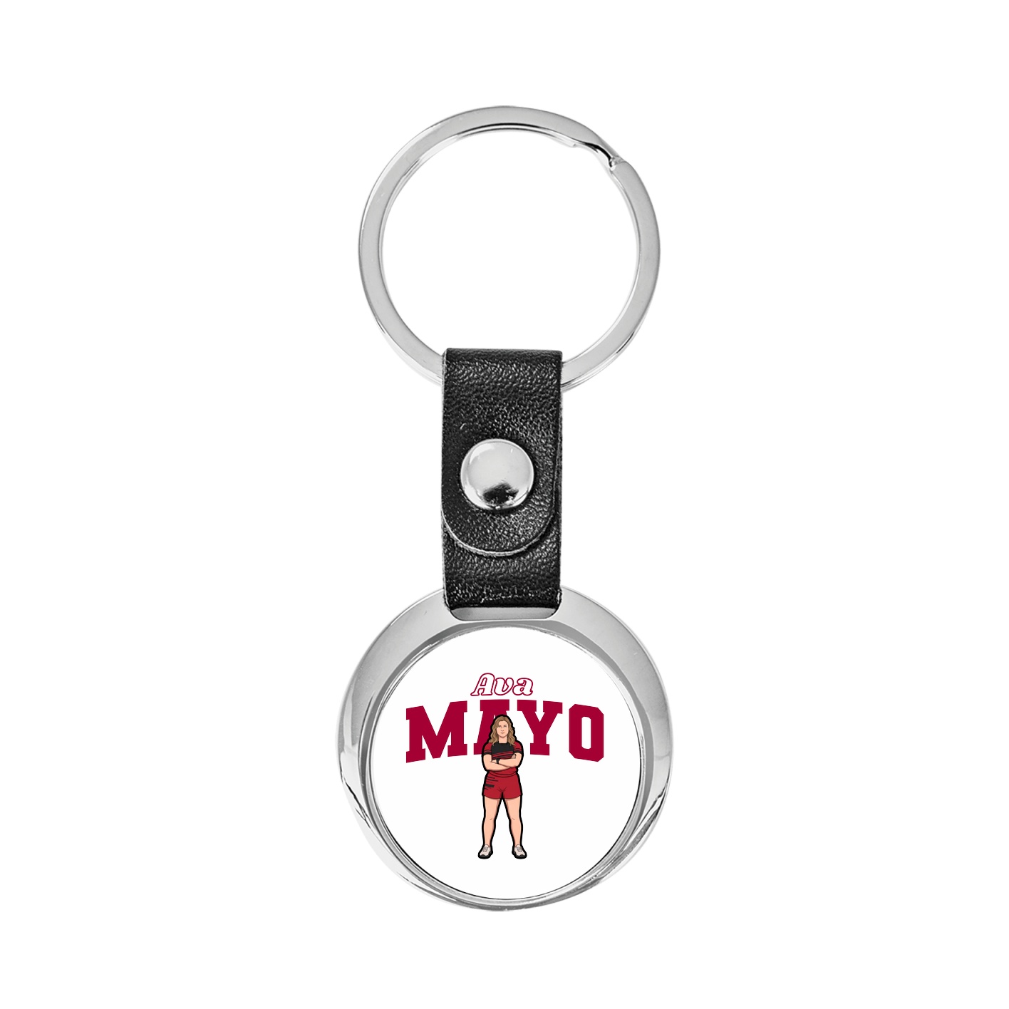 Key Chain — Name Arch in Classic