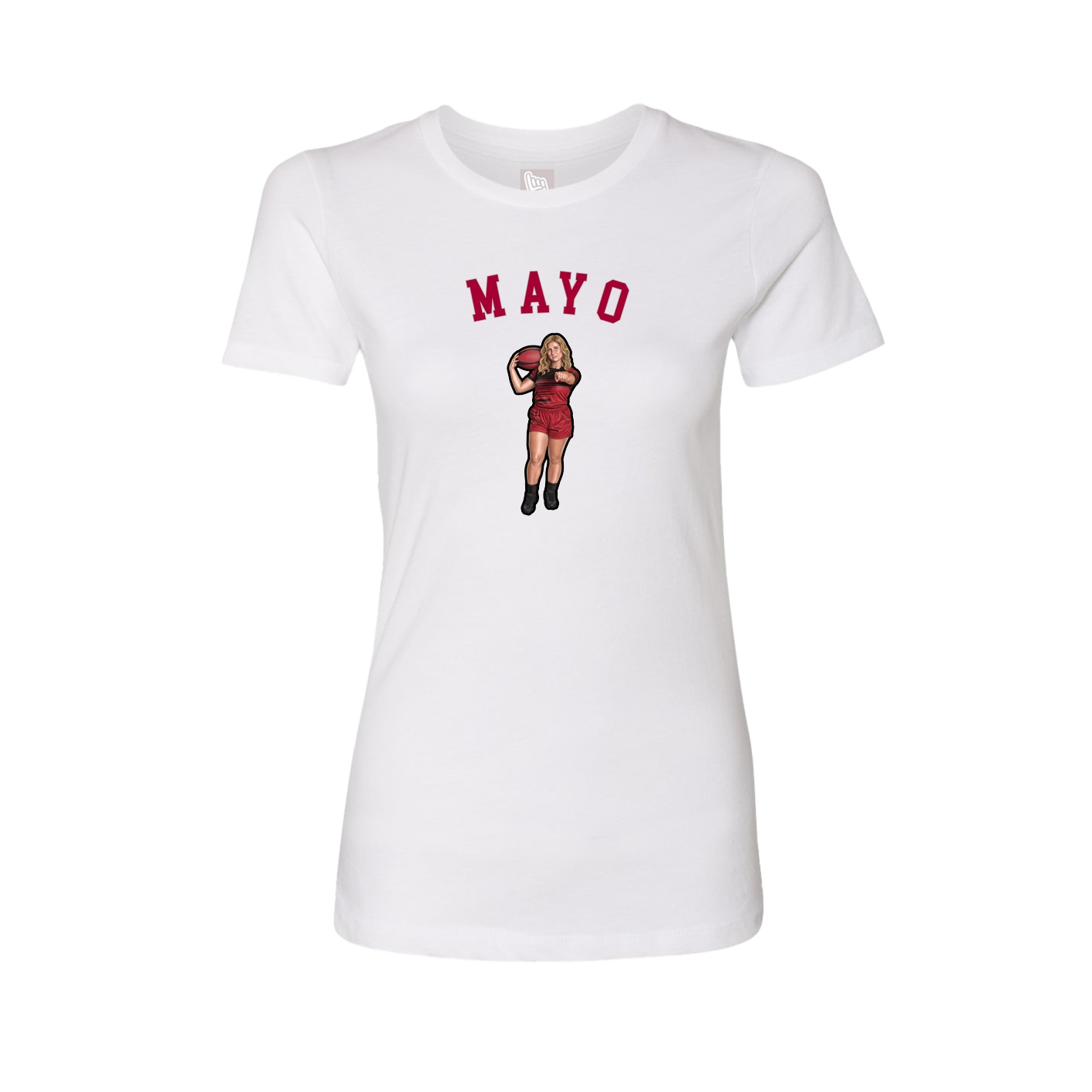Womens Tee — Shirsey Arch in White