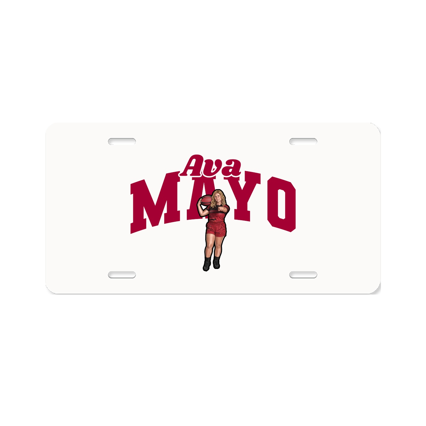 License Plate — Signature Arch in Classic