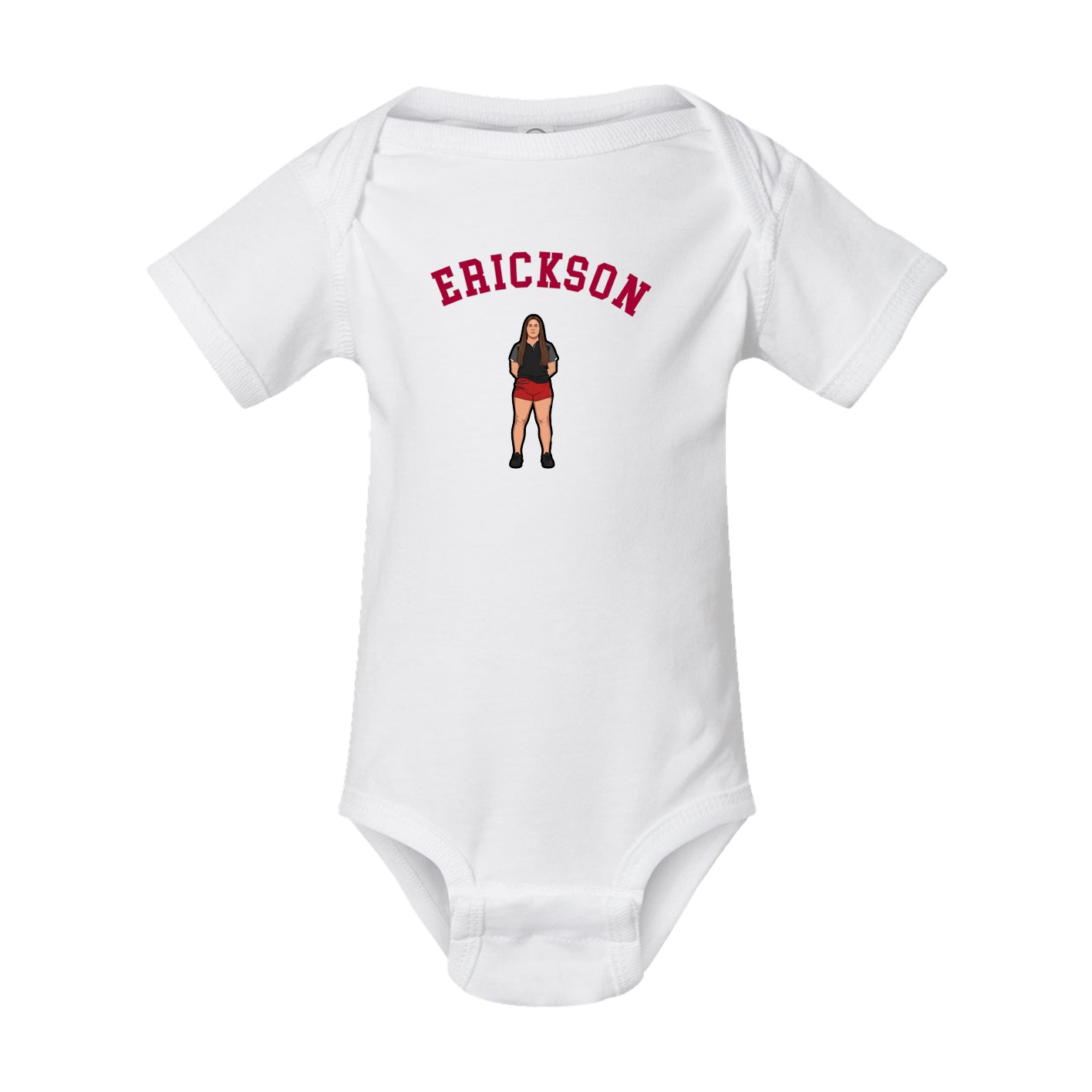 Baby Onesie — Shirsey Arch in White