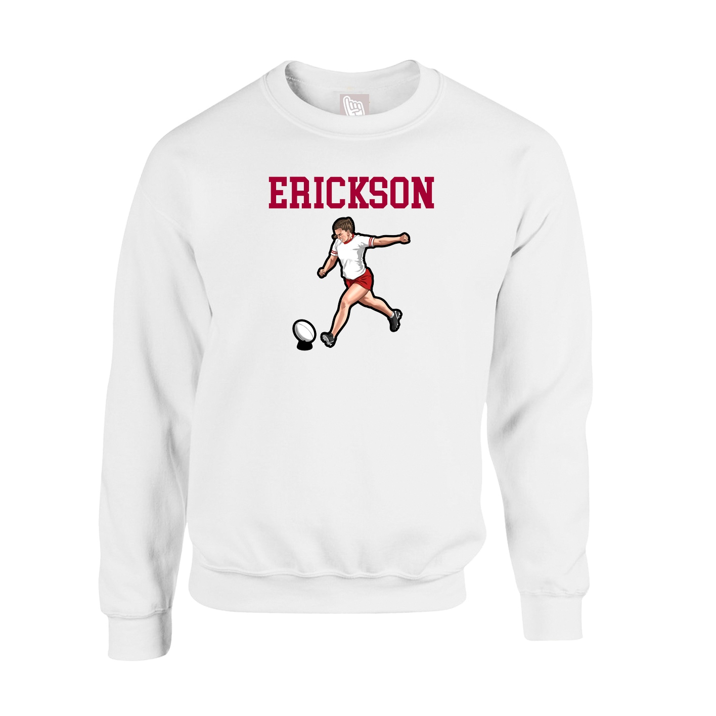 Fleece Crew — Shirsey in White