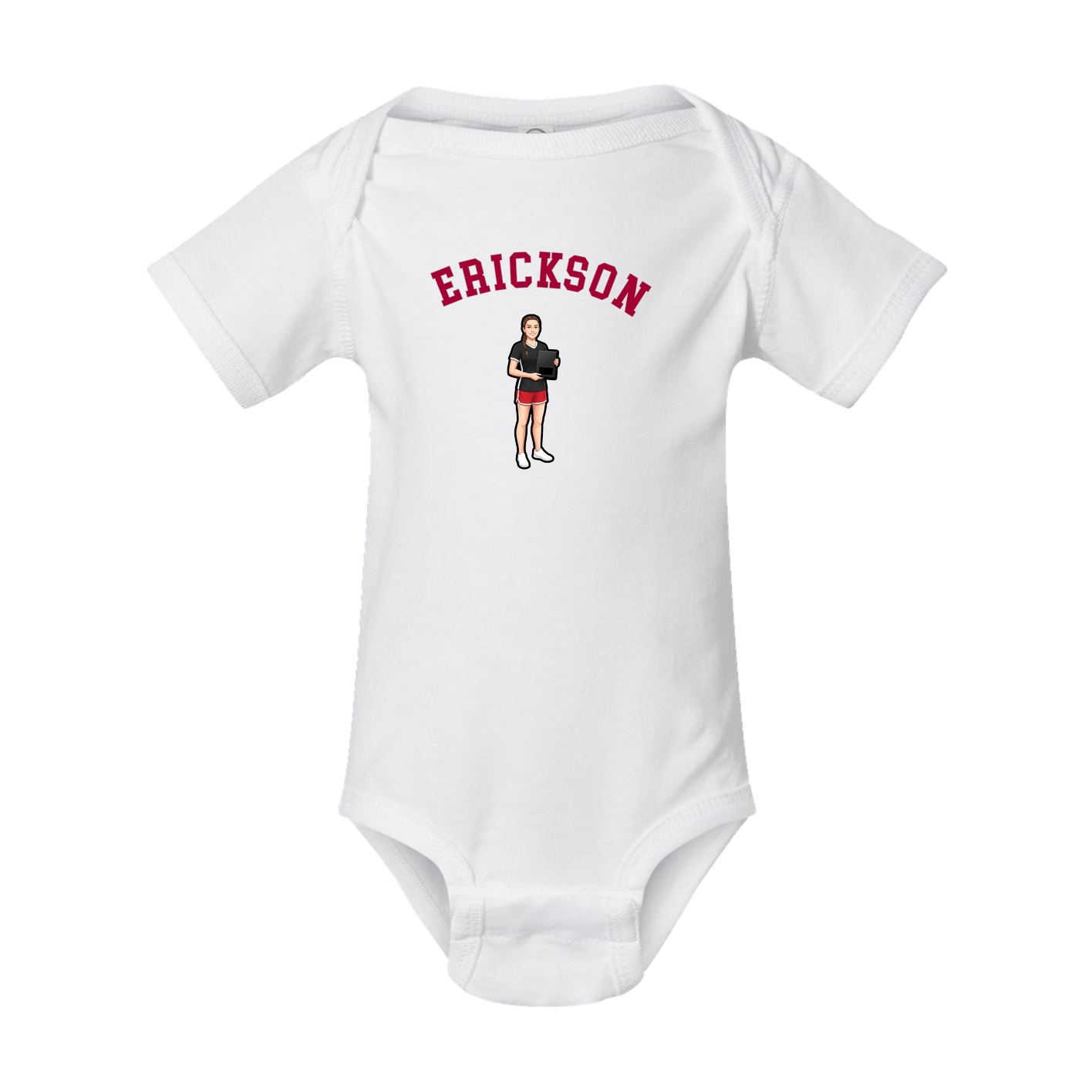 Baby Onesie — Shirsey Arch in White