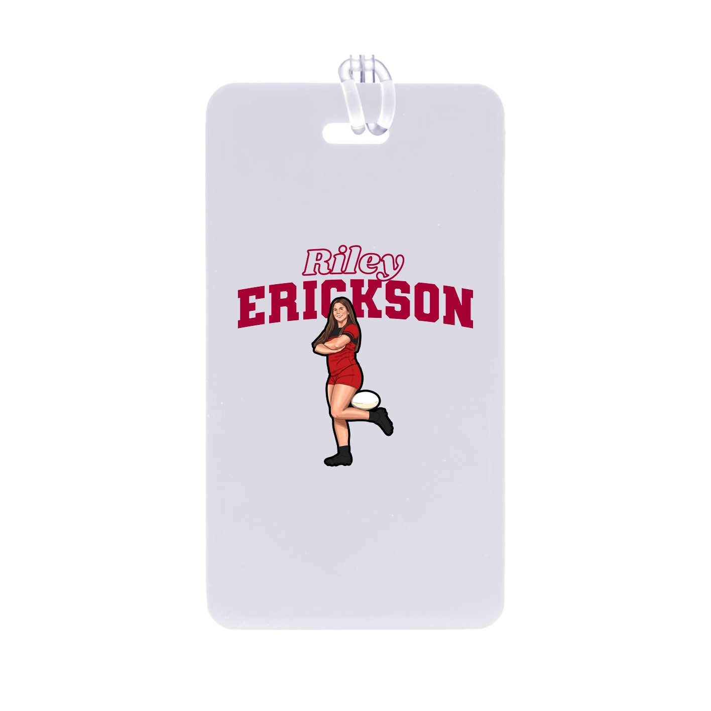 Bag Tag — Name Arch in Classic