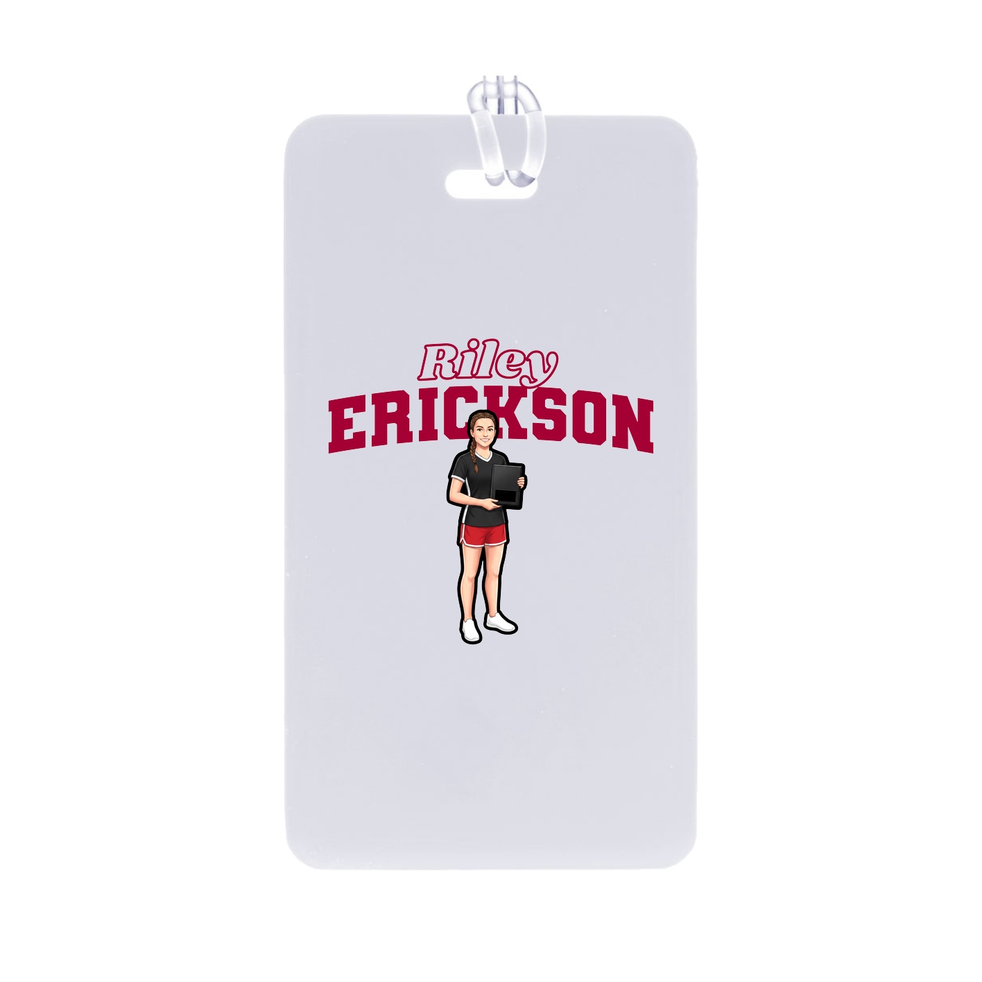 Bag Tag — Name Arch in Classic