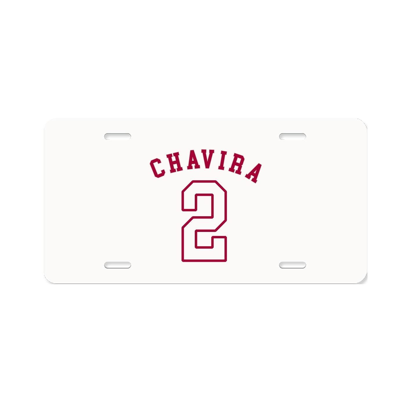 License Plate — Shirsey Arch in Classic