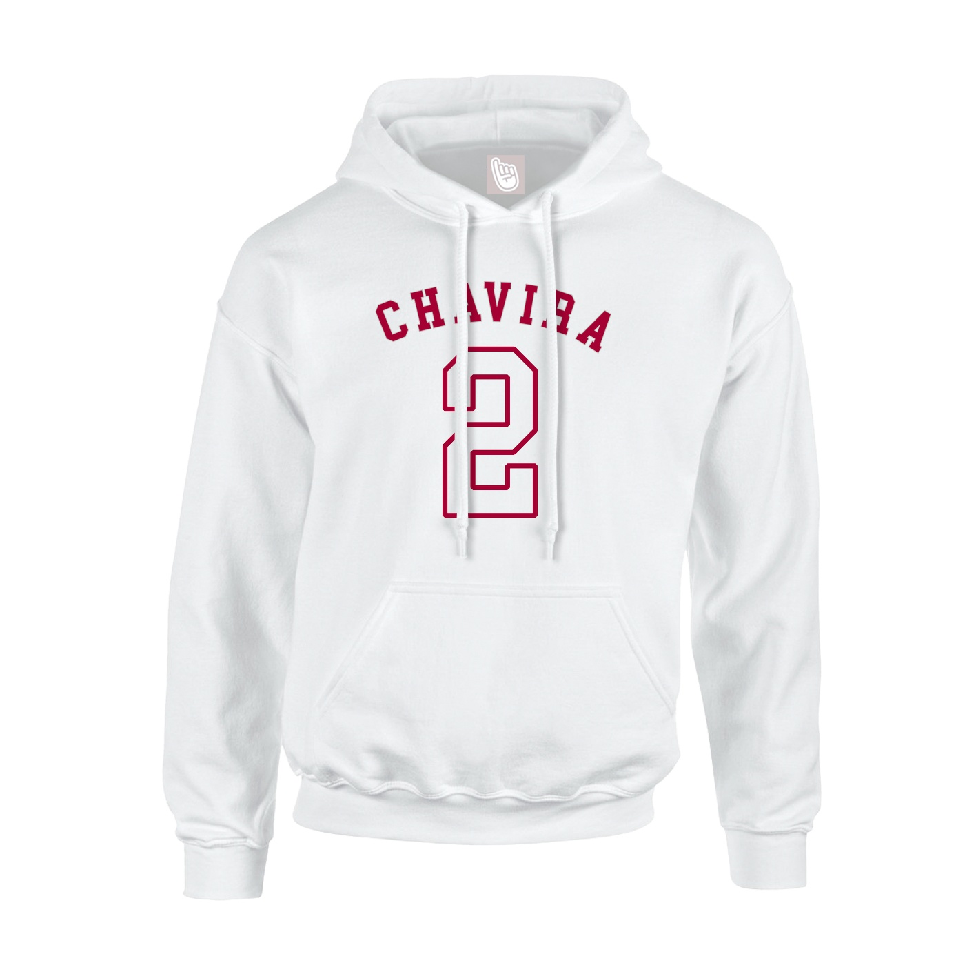 Youth Hoodie — Shirsey Arch in White