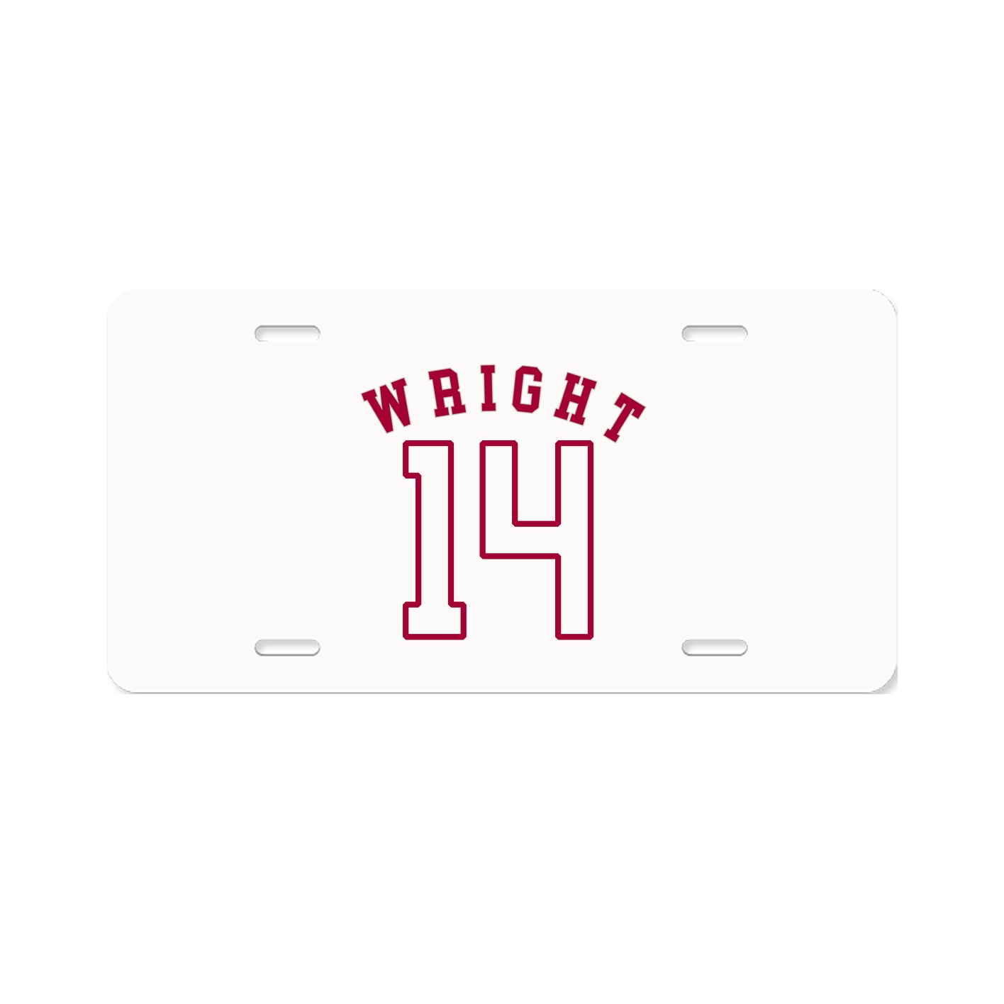 License Plate — Shirsey Arch in Classic