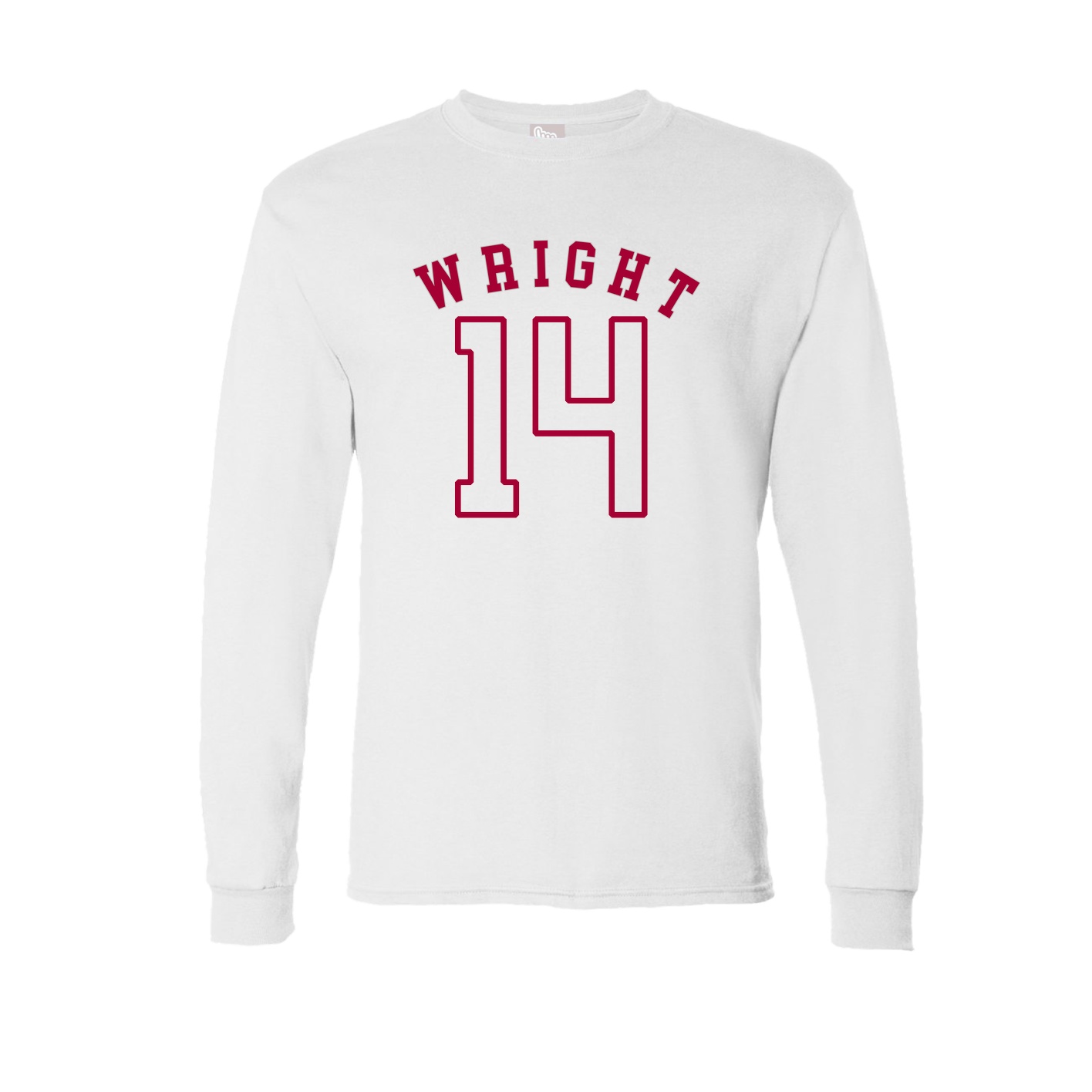 Long Sleeve Tee — Shirsey Arch in White
