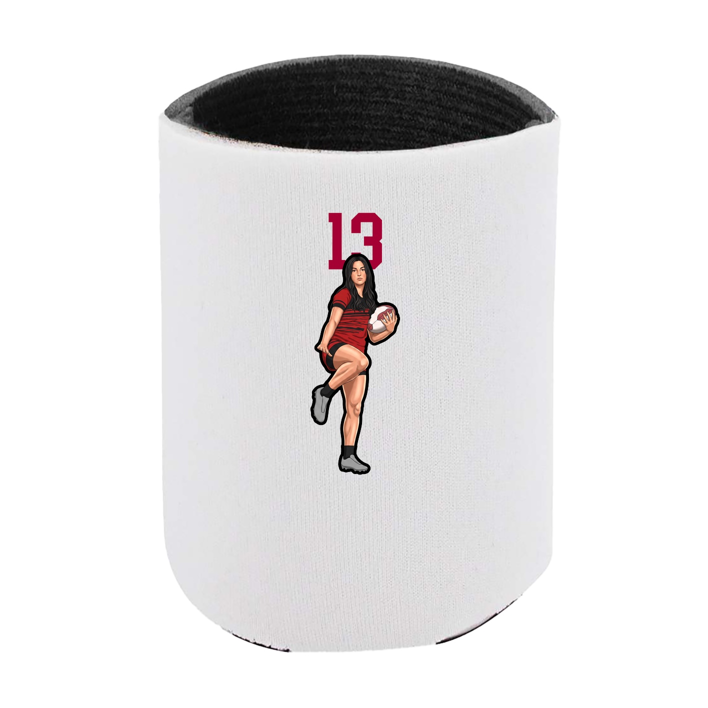 Can Holder — Number Top in White
