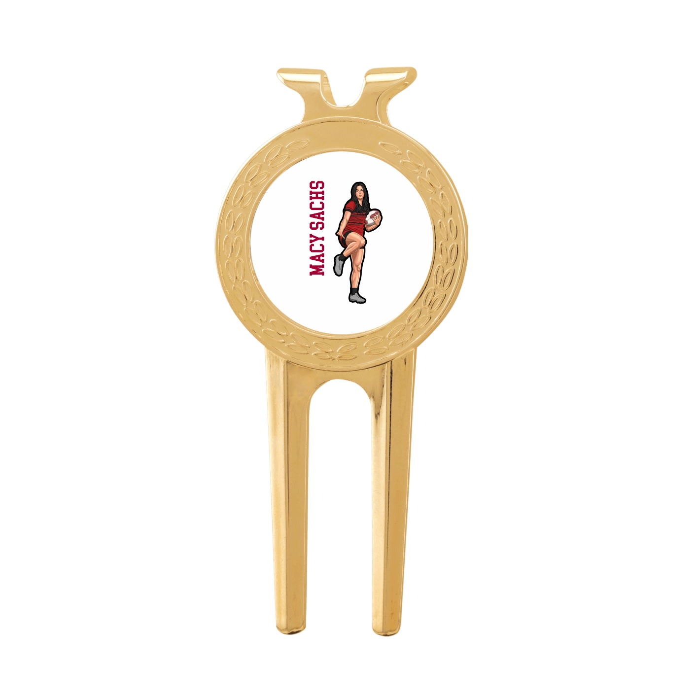 Divot Tool with Ball Marker — Name Vertical in Classic