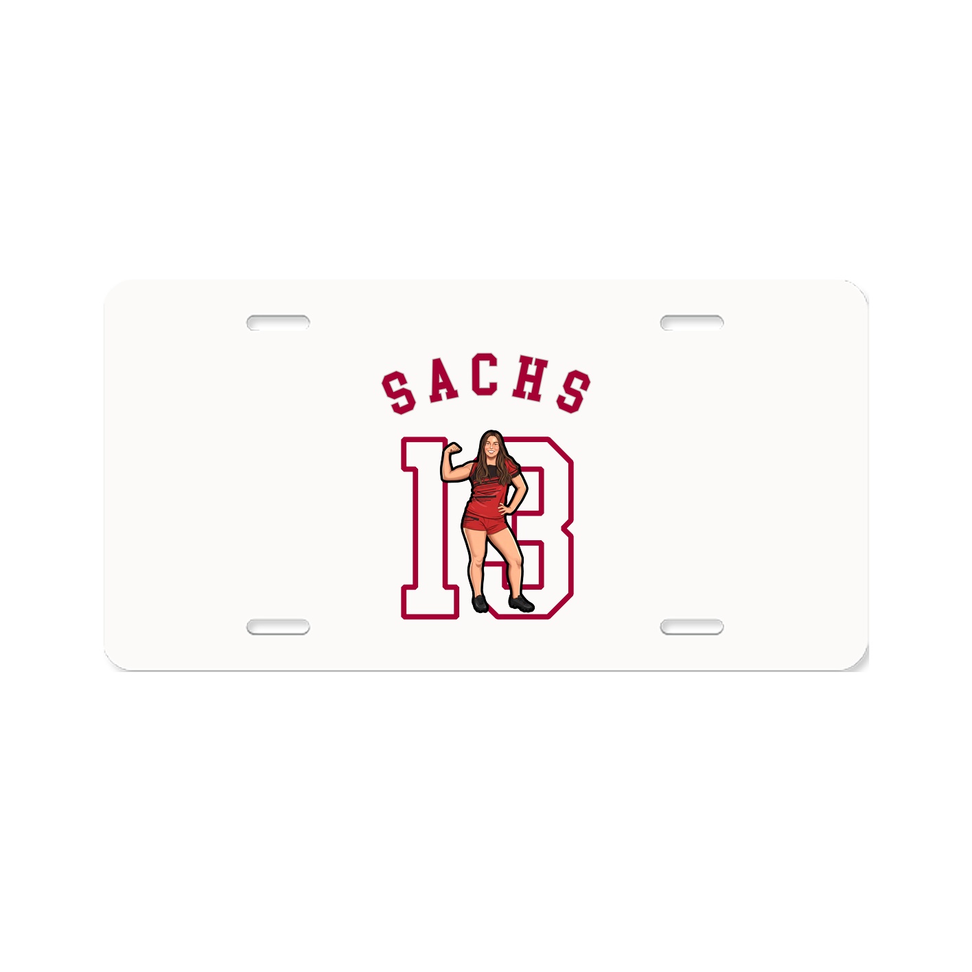 License Plate — Shirsey Arch in Classic