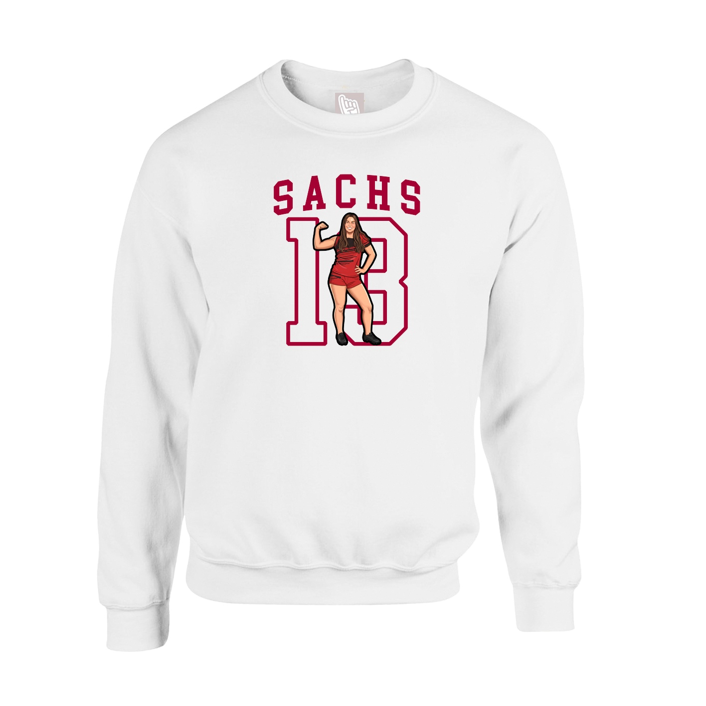 Fleece Crew — Shirsey in White