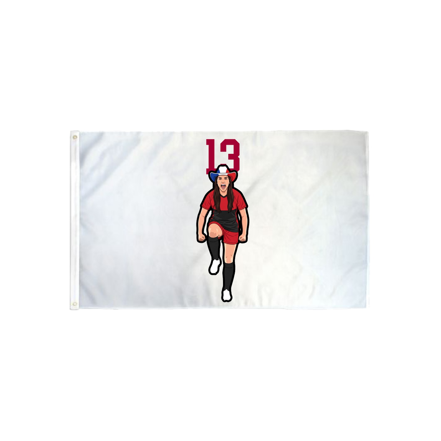 3x5 Flag — Number Top in Classic
