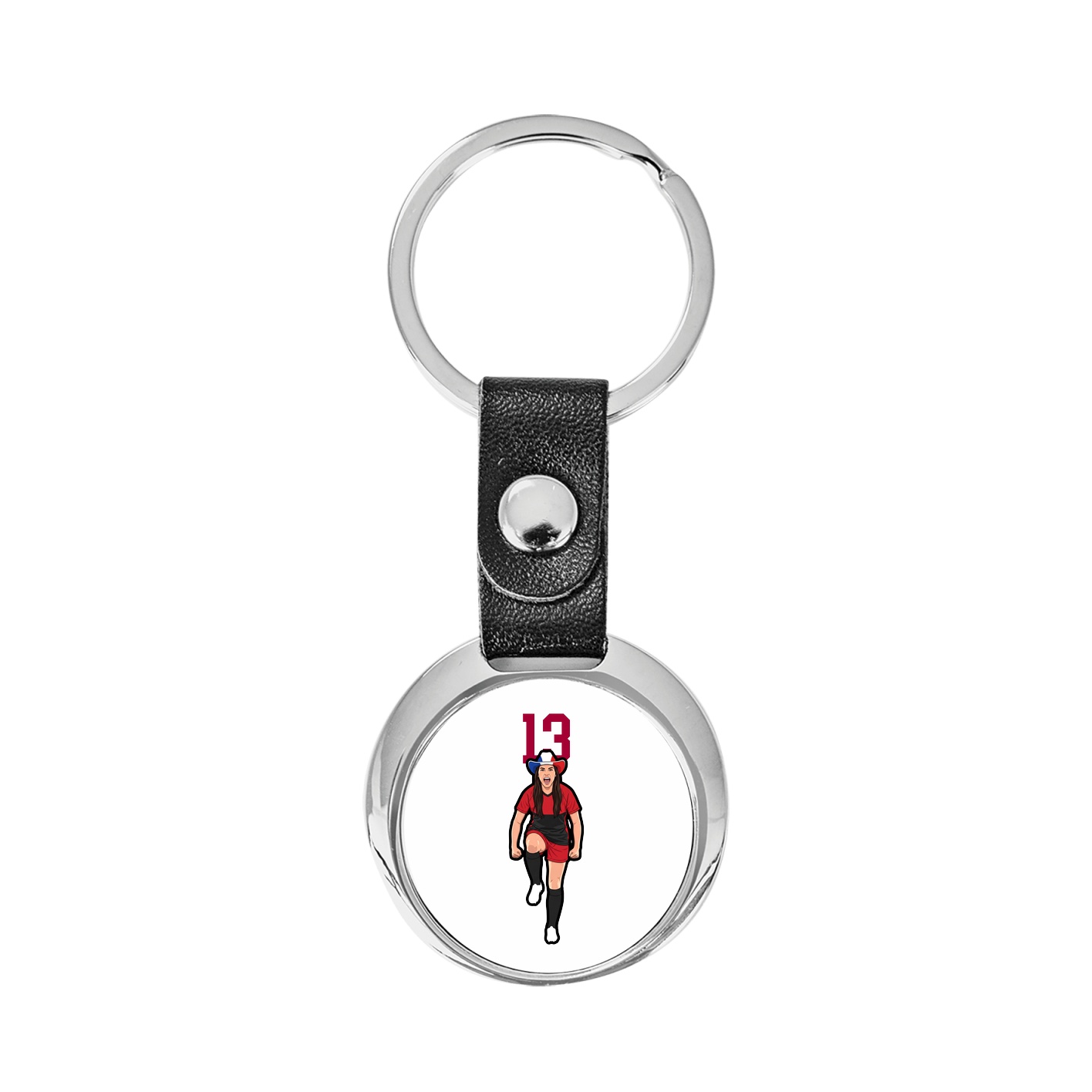 Key Chain — Number Top in Classic