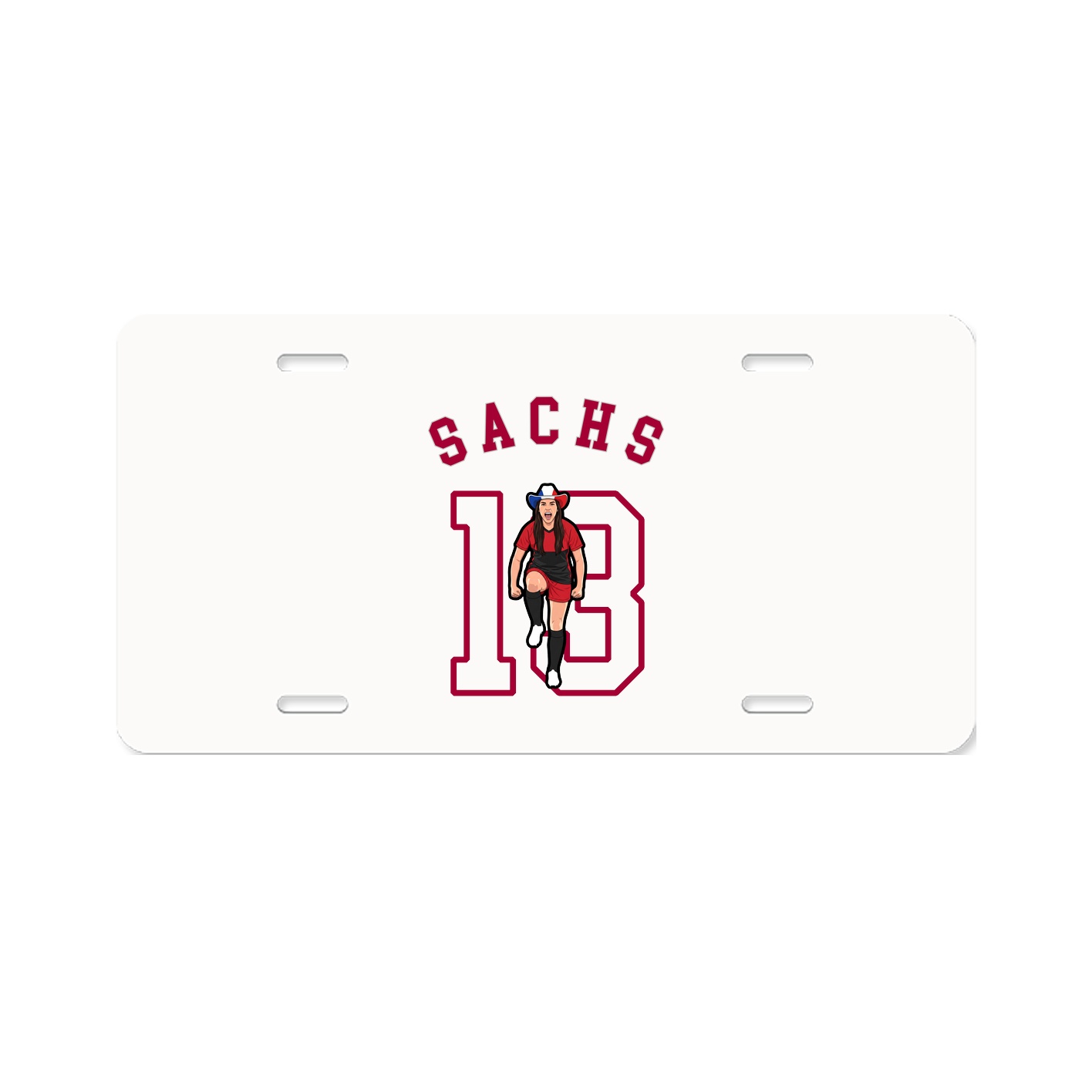 License Plate — Shirsey Arch in Classic