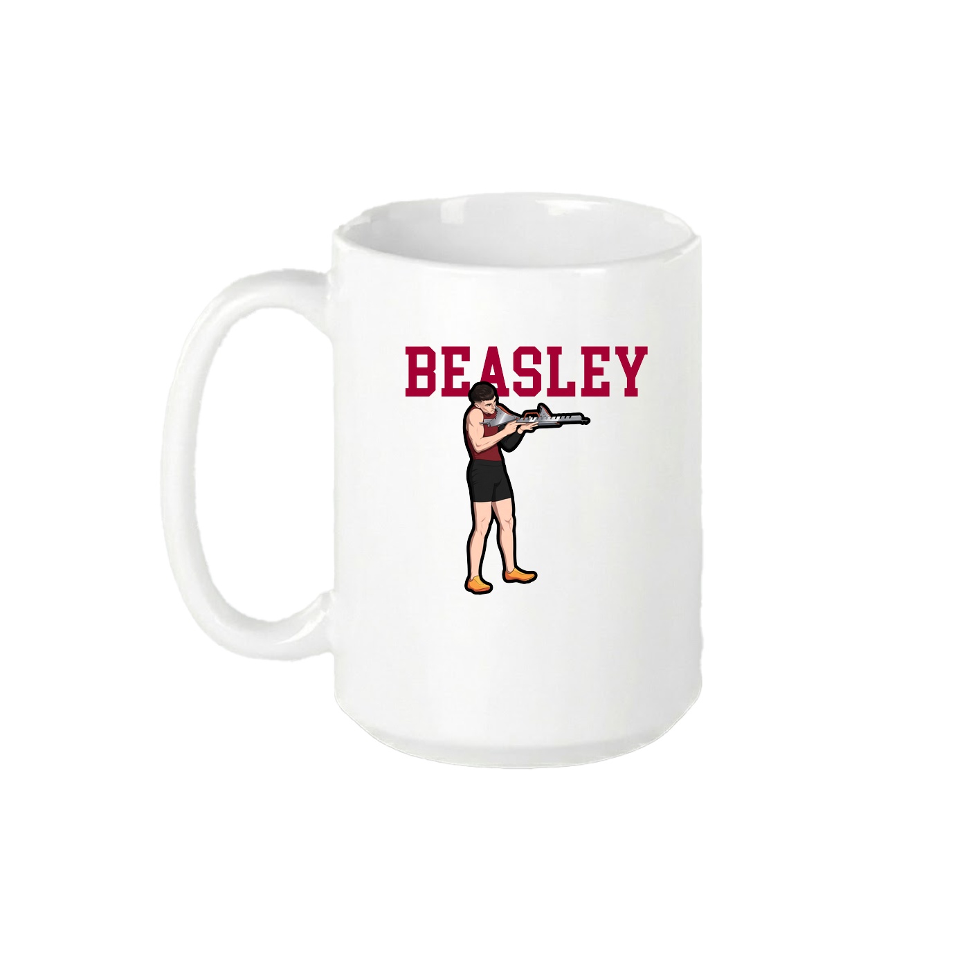 15oz Coffee Mug — Shirsey in White