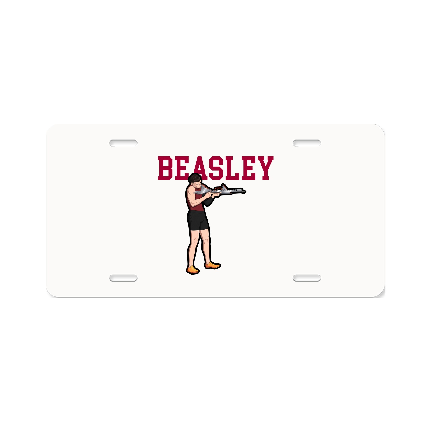 License Plate — Shirsey in Classic