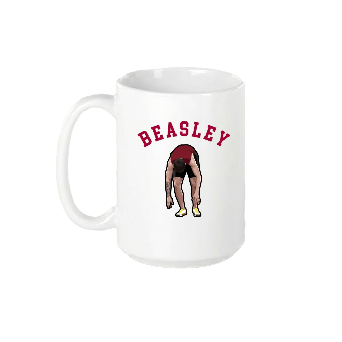 15oz Coffee Mug — Shirsey Arch in White