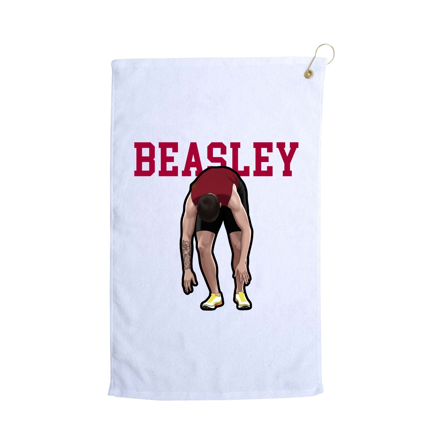 Golf Towel — Shirsey in White