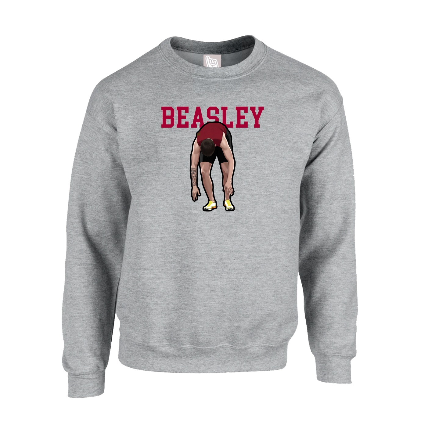 Fleece Crew — Shirsey in Grey
