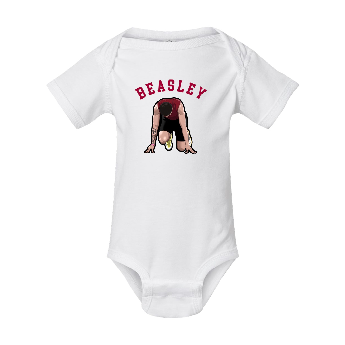 Baby Onesie — Shirsey Arch in White