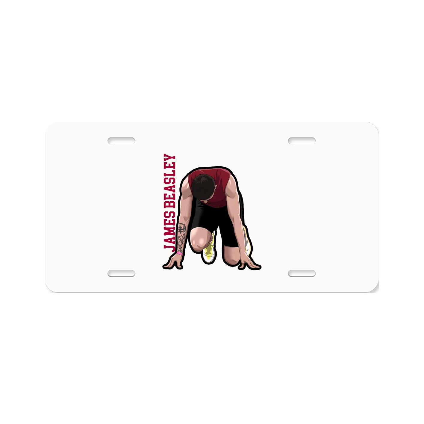 Aluminum License Plate