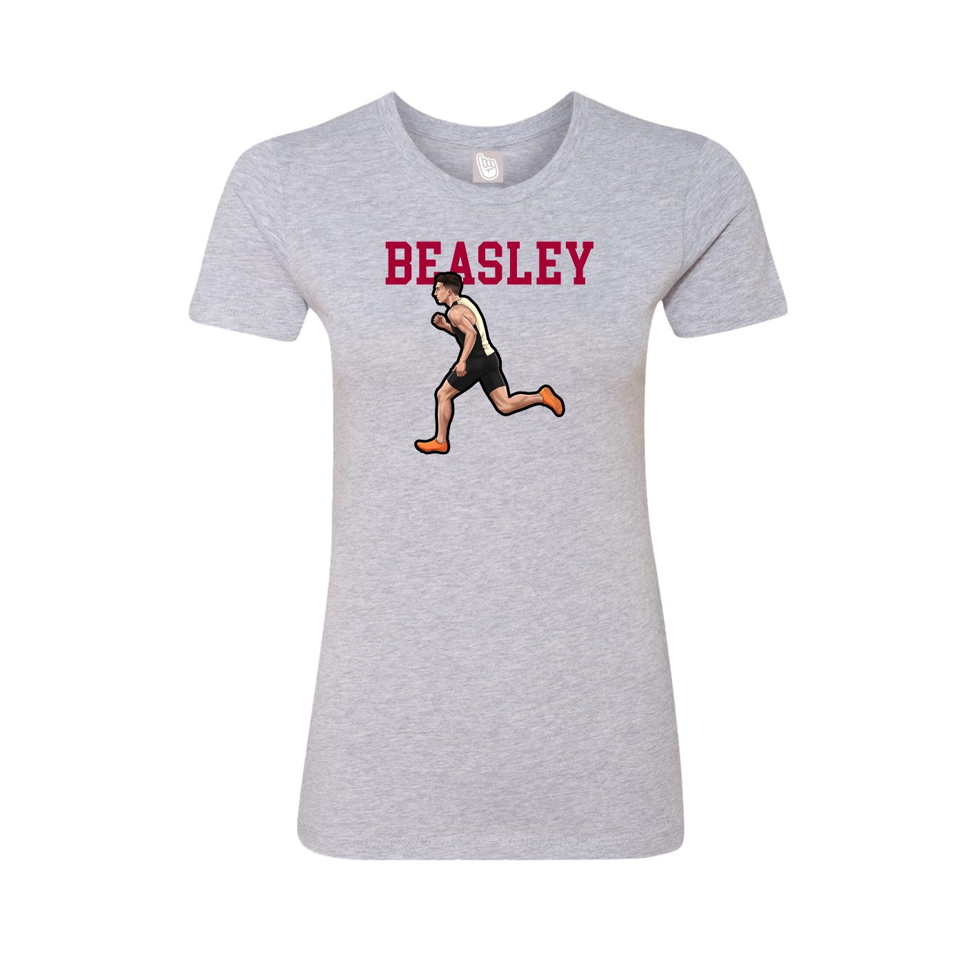Fitted Women's Tee — Shirsey in Grey