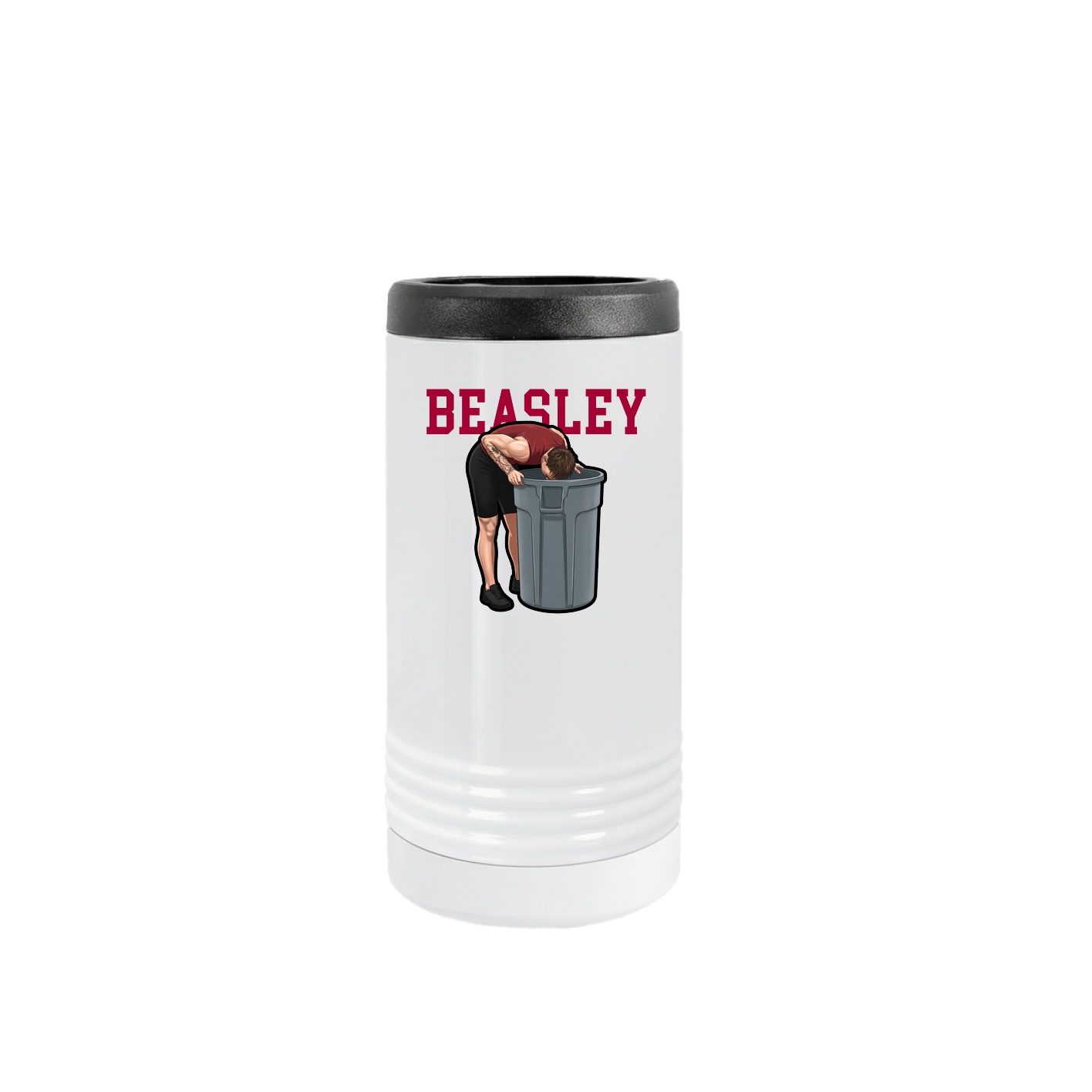 Slim Beverage Holder — Shirsey in White