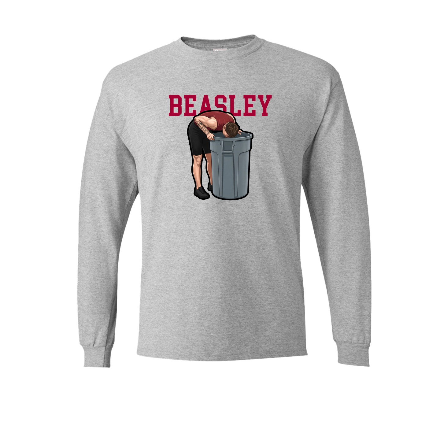 Long Sleeve Tee — Shirsey in Grey