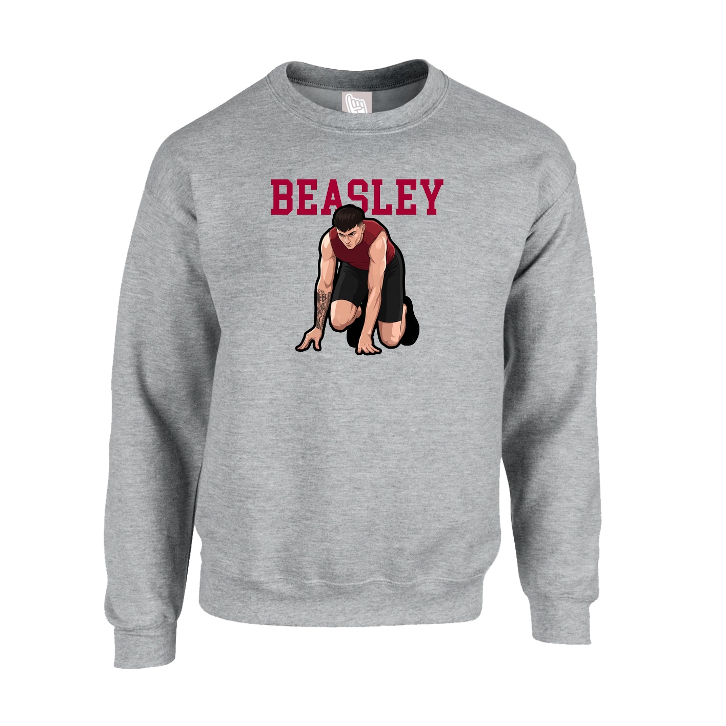 Fleece Crew — Shirsey in Grey