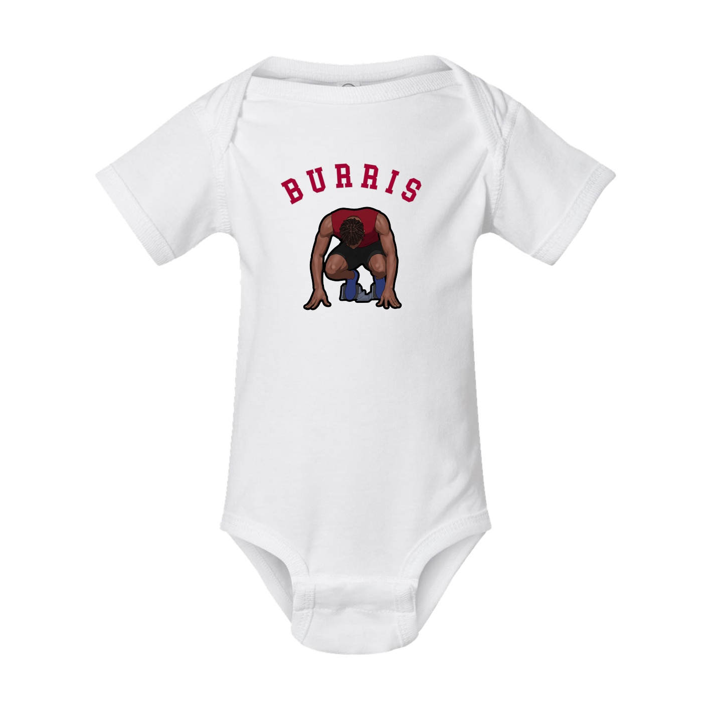 Baby Onesie — Shirsey Arch in White