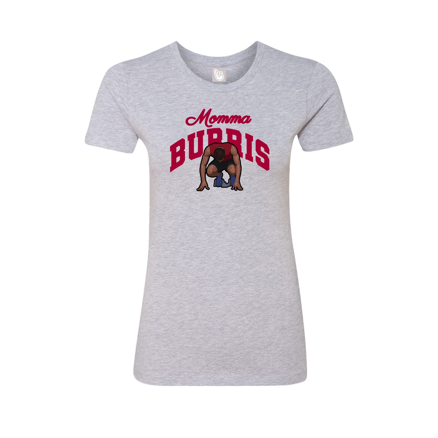 Womens Tee — Mothers Day Arch in Grey