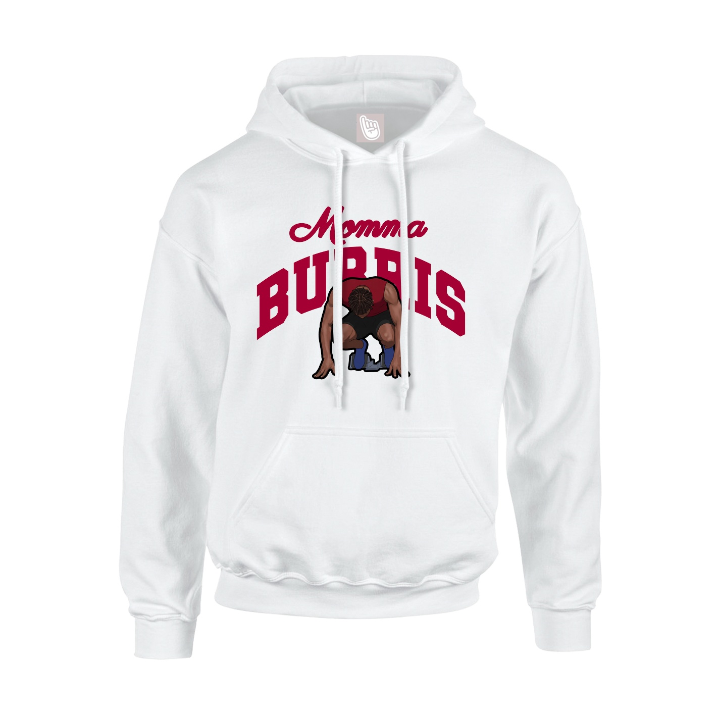 Hoodie — Mothers Day Arch in White