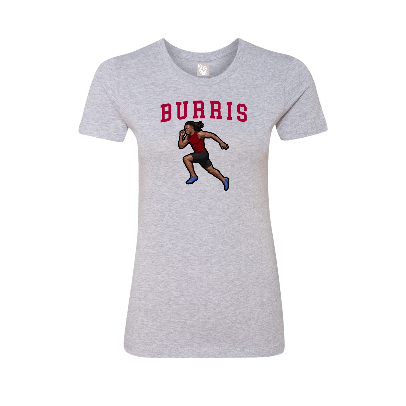 Fitted Women's Tee — Shirsey in Grey