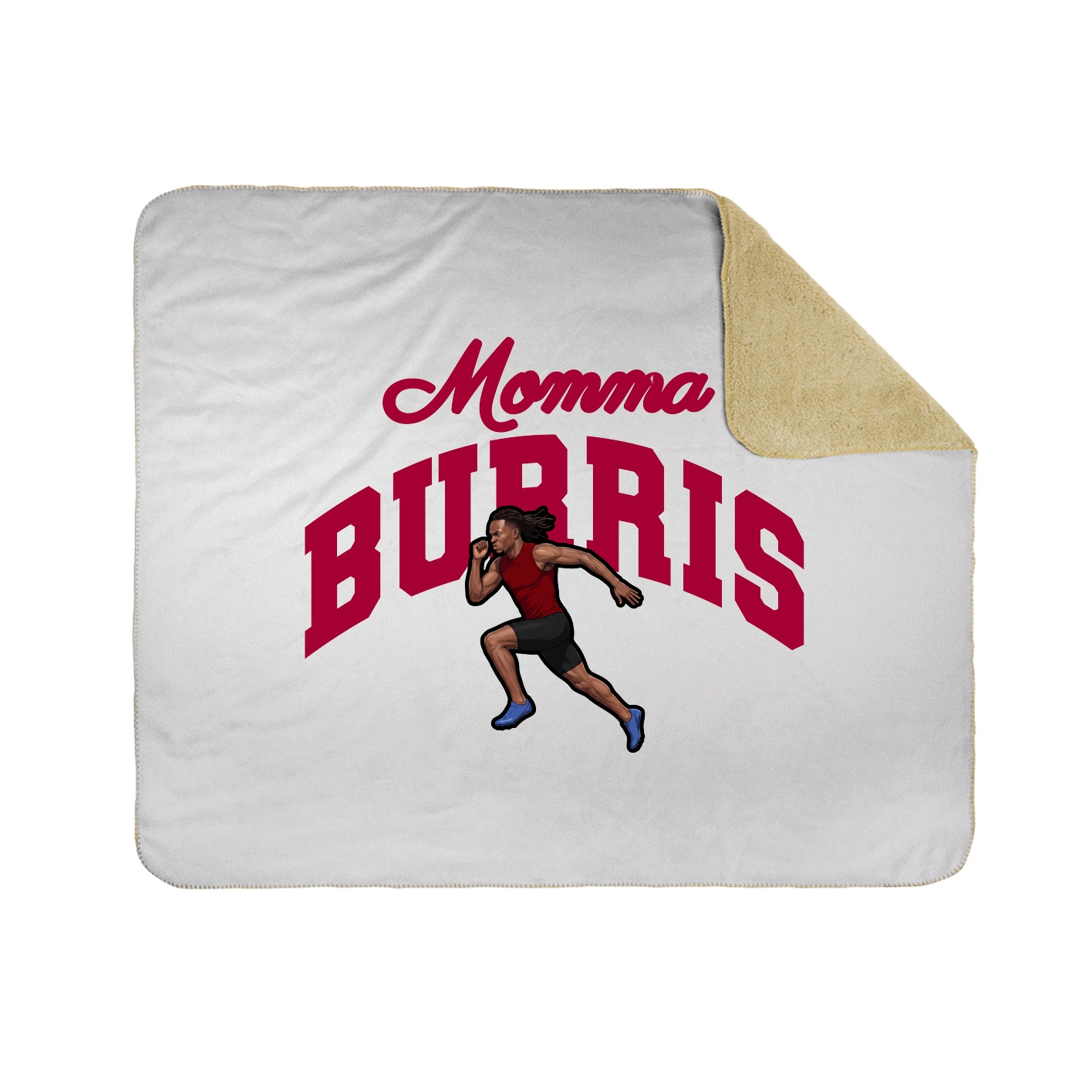 Throw Blanket — Mothers Day Arch in White