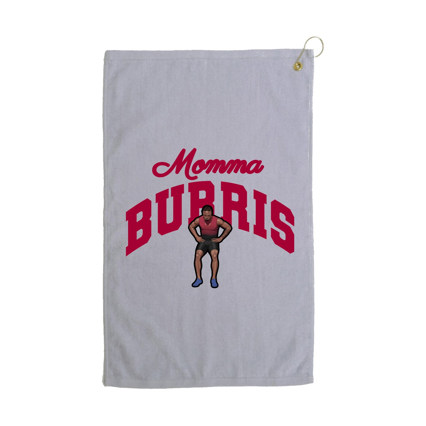 Golf Towel — Mothers Day Arch in Grey