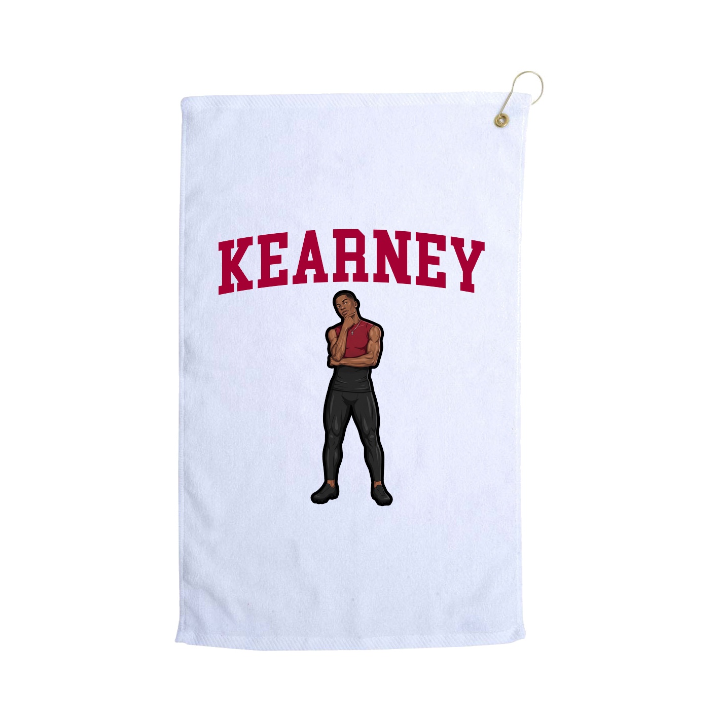 Golf Towel — Shirsey in White