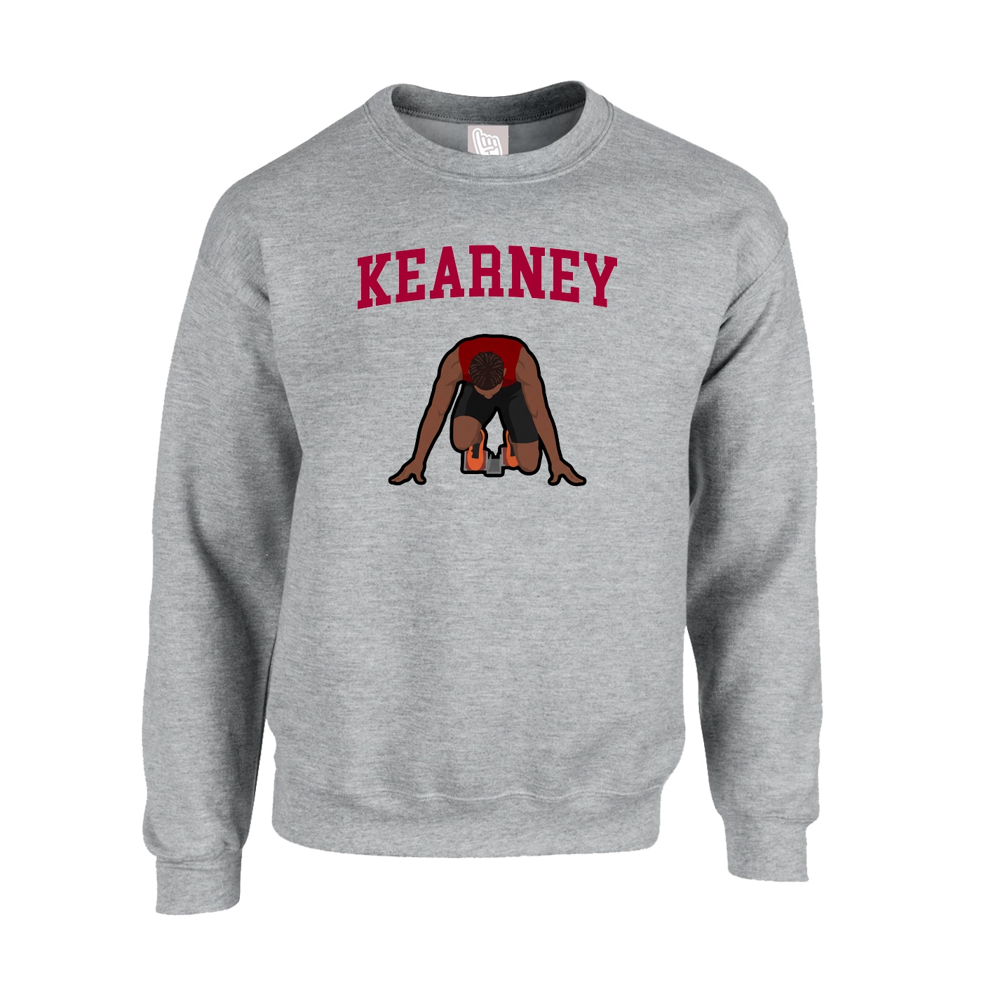 Fleece Crew — Shirsey in Grey