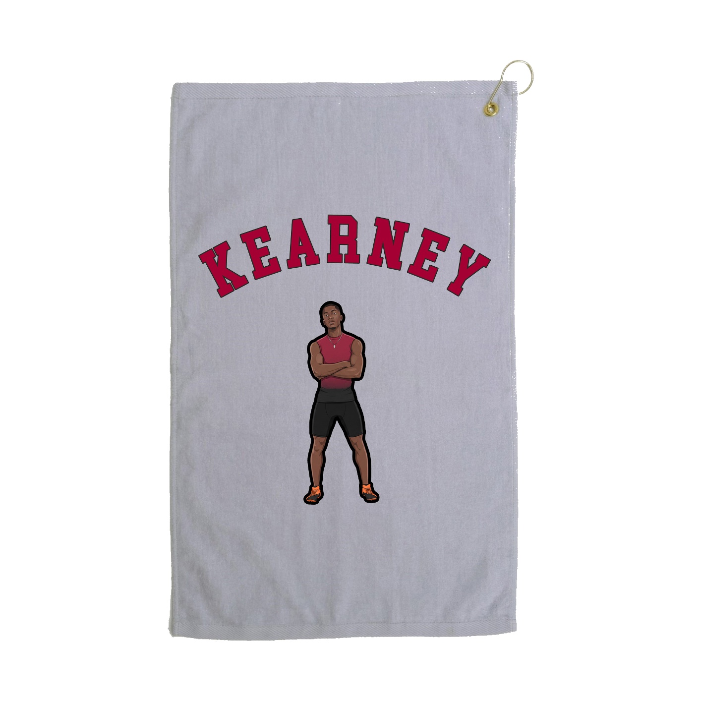 Golf Towel — Shirsey Arch in Grey