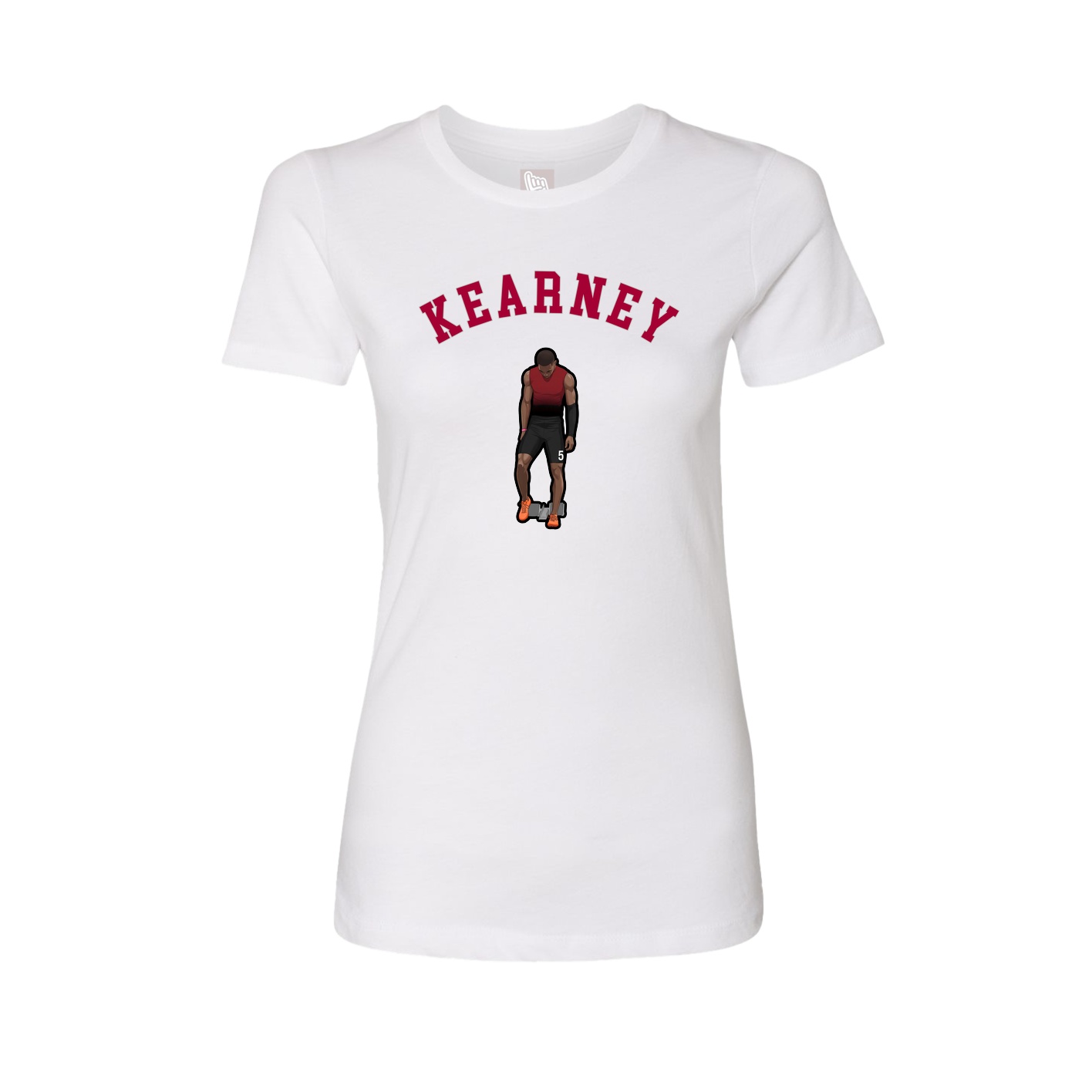 Womens Tee — Shirsey Arch in White