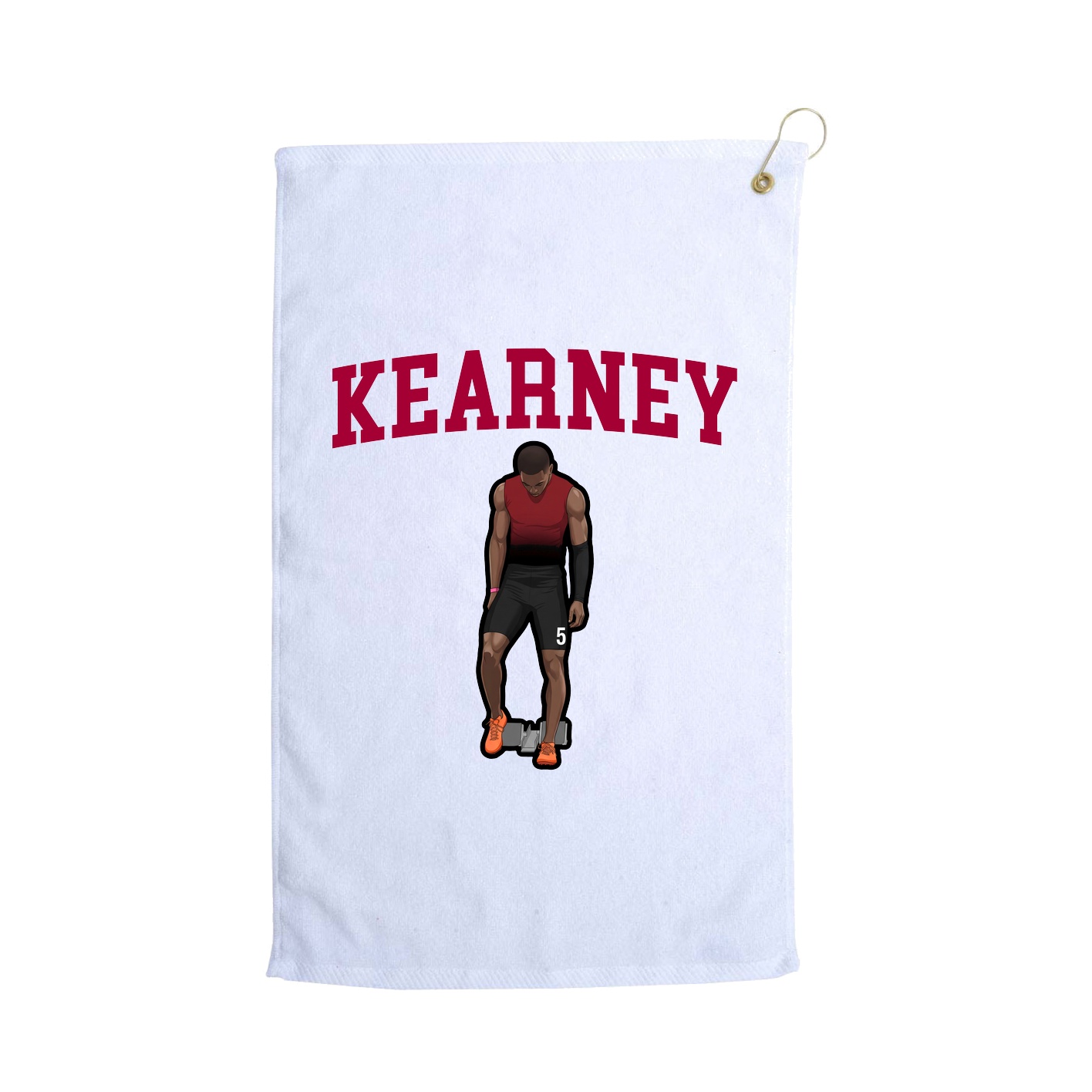 Golf Towel — Shirsey in White