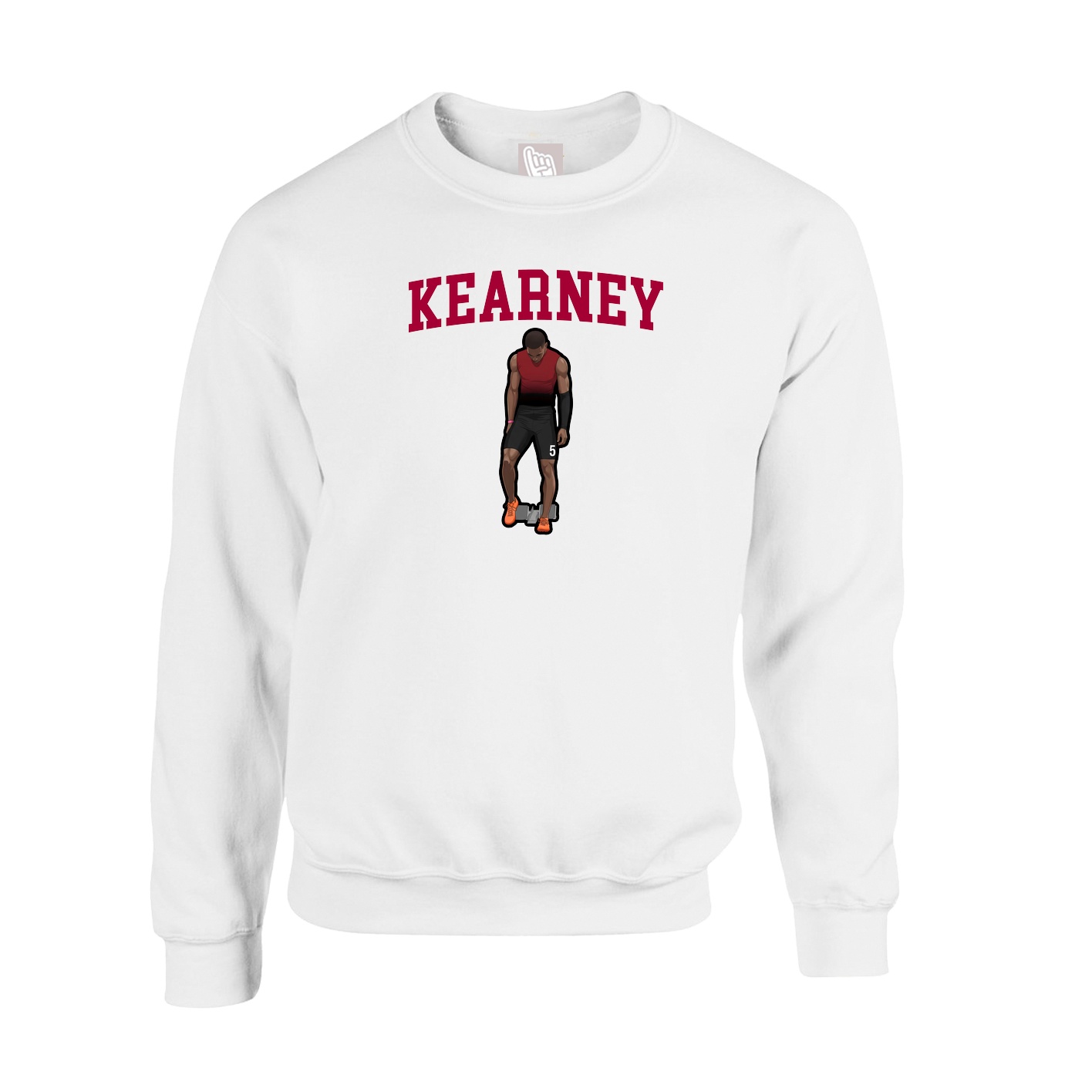 Fleece Crew — Shirsey in White