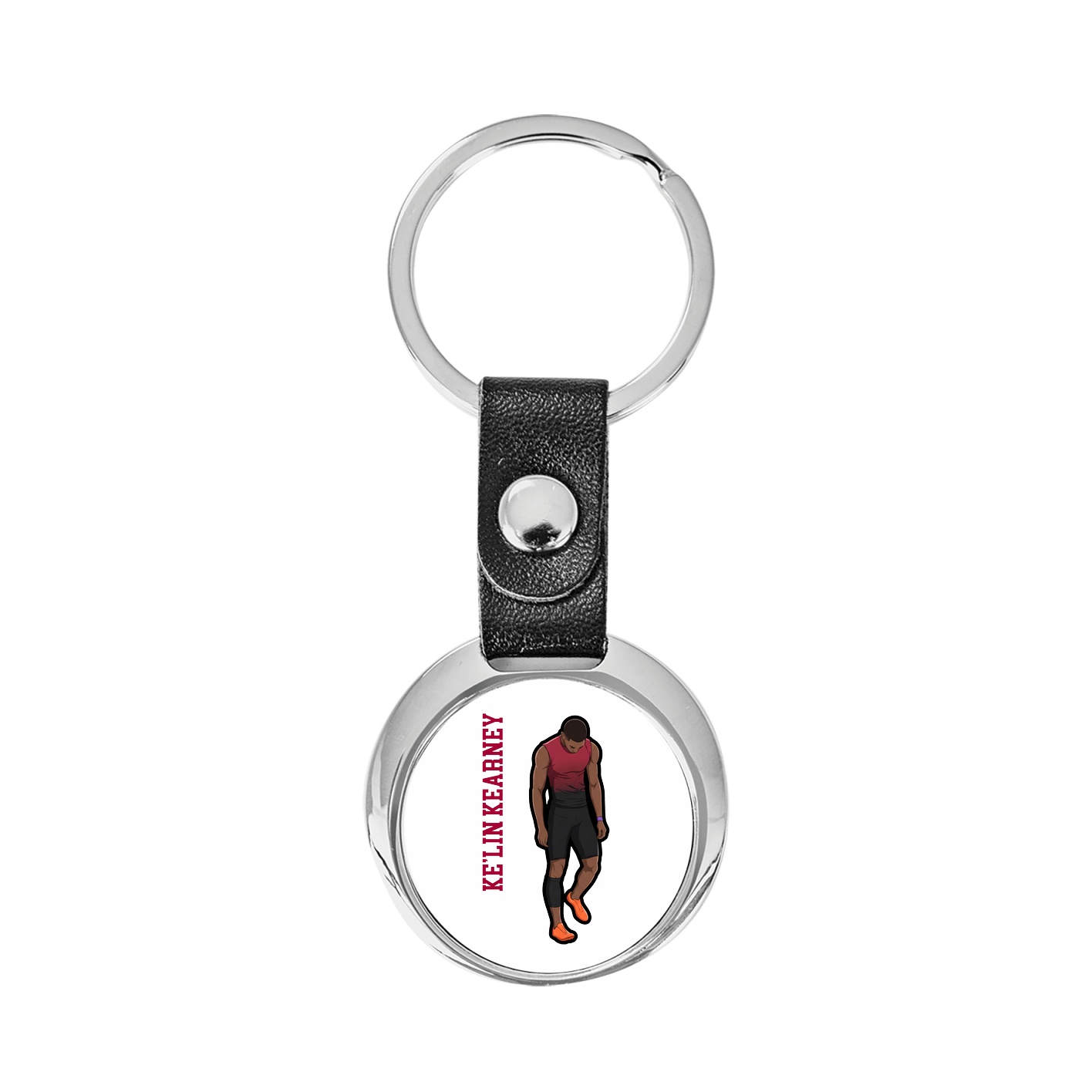 Key Chain — Name Vertical in Classic
