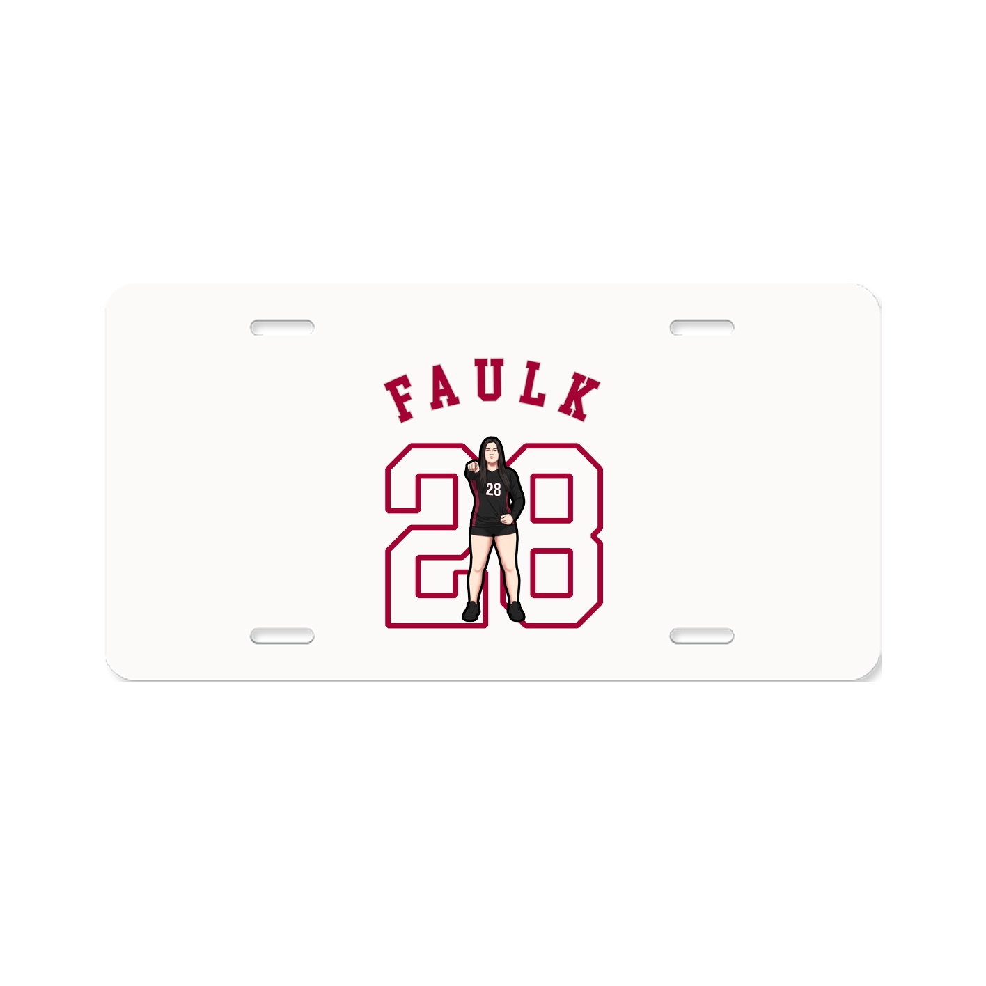 License Plate — Shirsey Arch in Classic