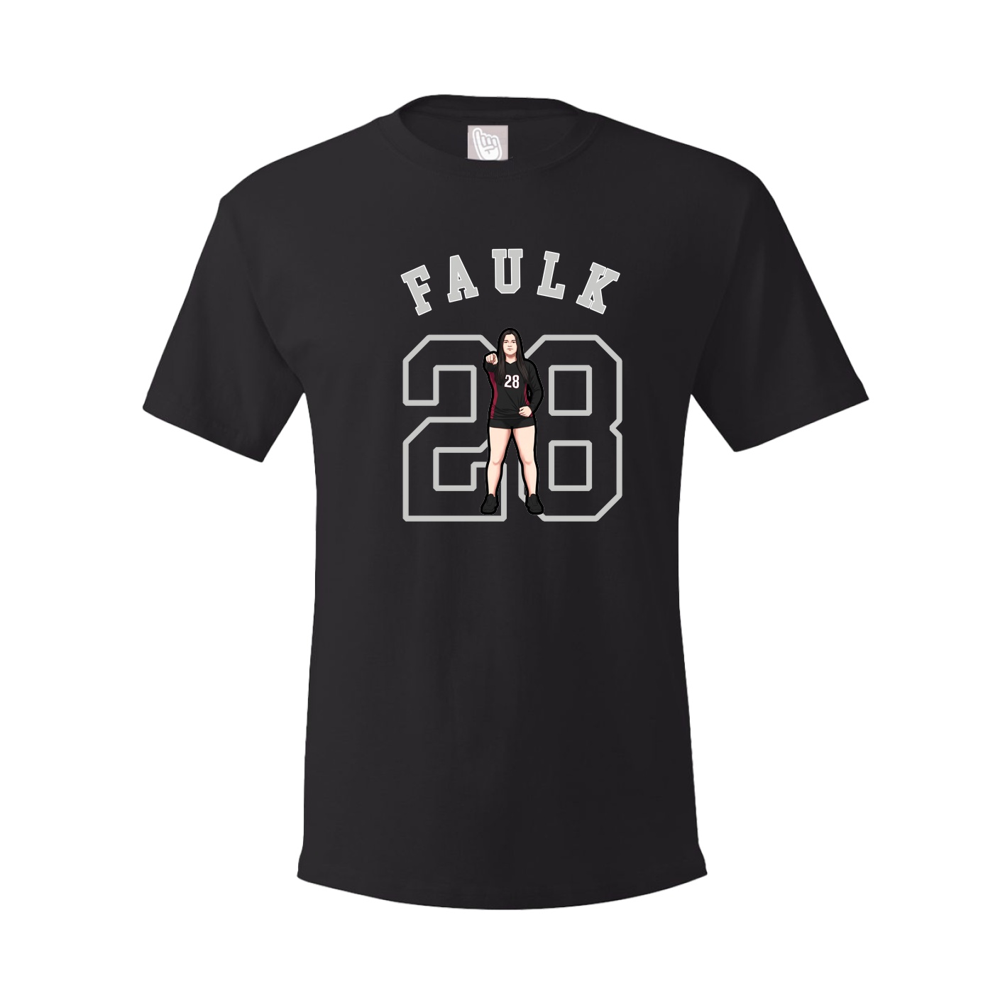 Tee — Shirsey Arch in Black