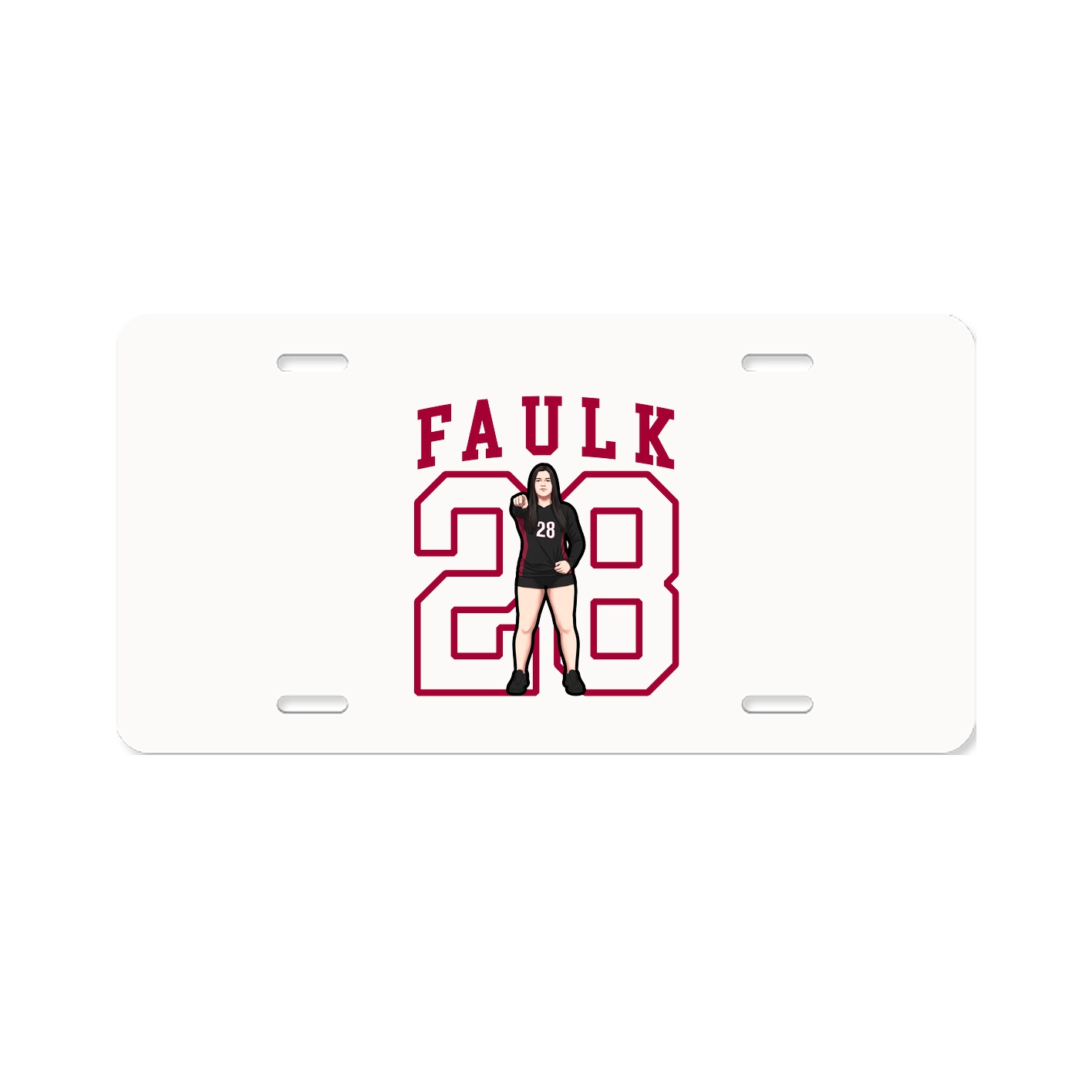 License Plate — Shirsey in Classic