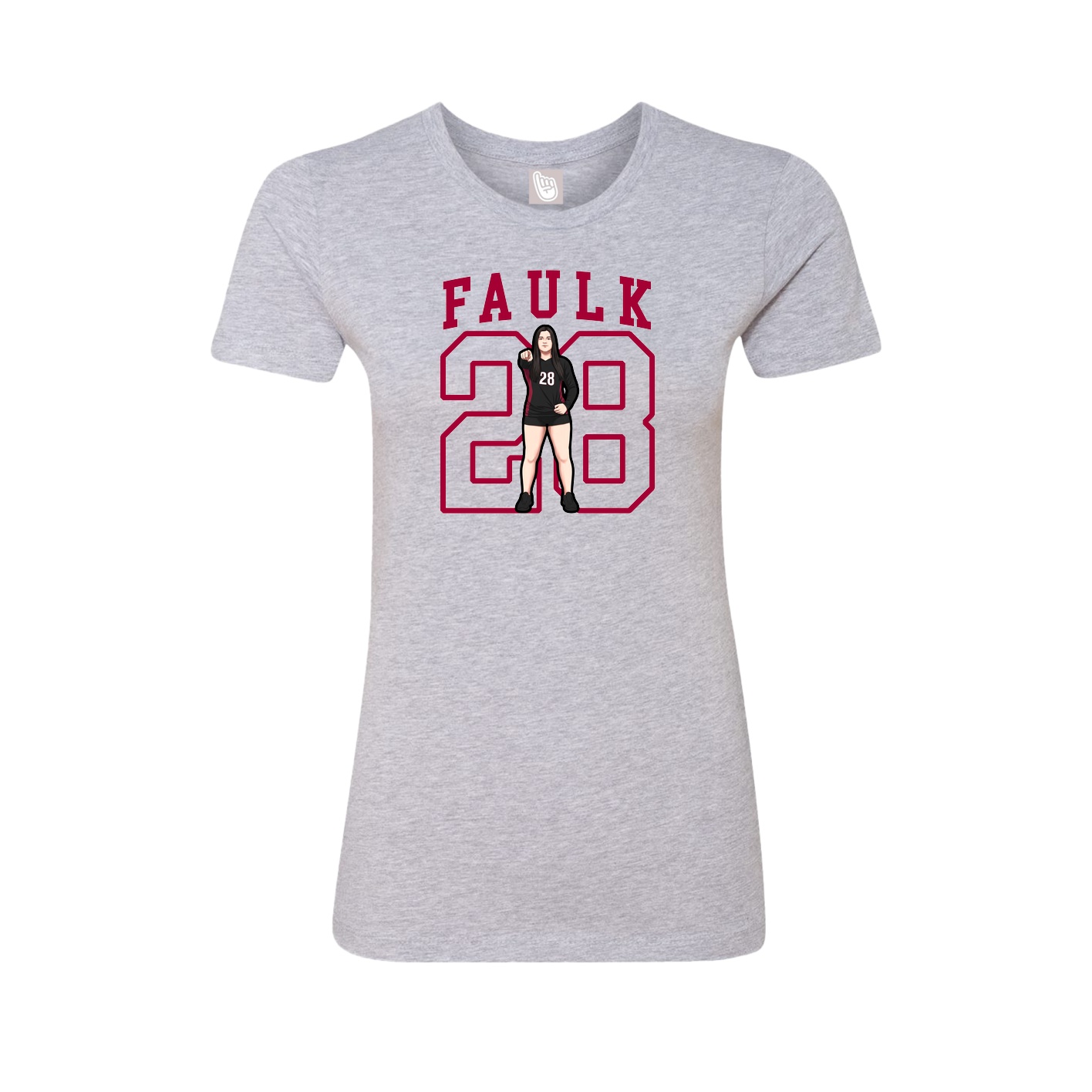 Womens Tee — Shirsey in Grey