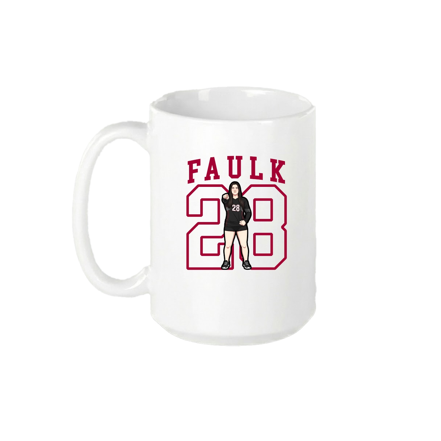 15oz Coffee Mug — Shirsey in White